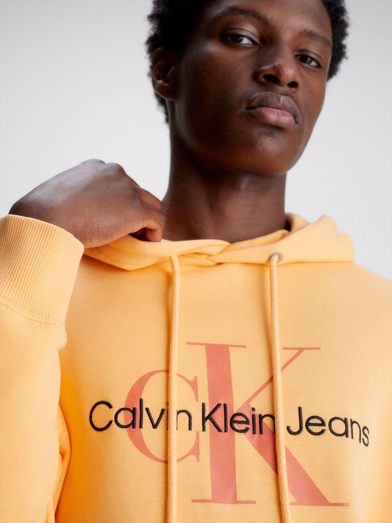 Polerón con Gorro Seasonal  Naranja Calvin Klein-3