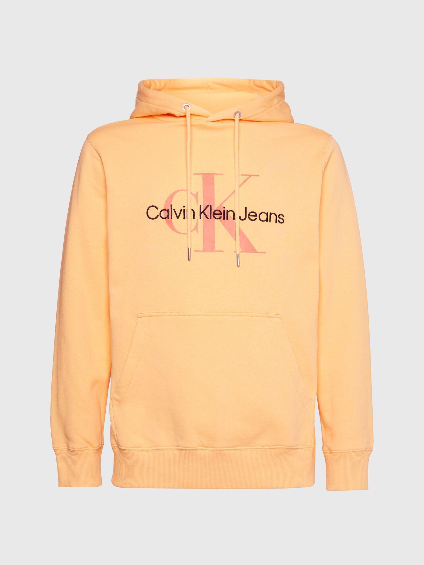 Polerón con Gorro Seasonal  Naranja Calvin Klein-4