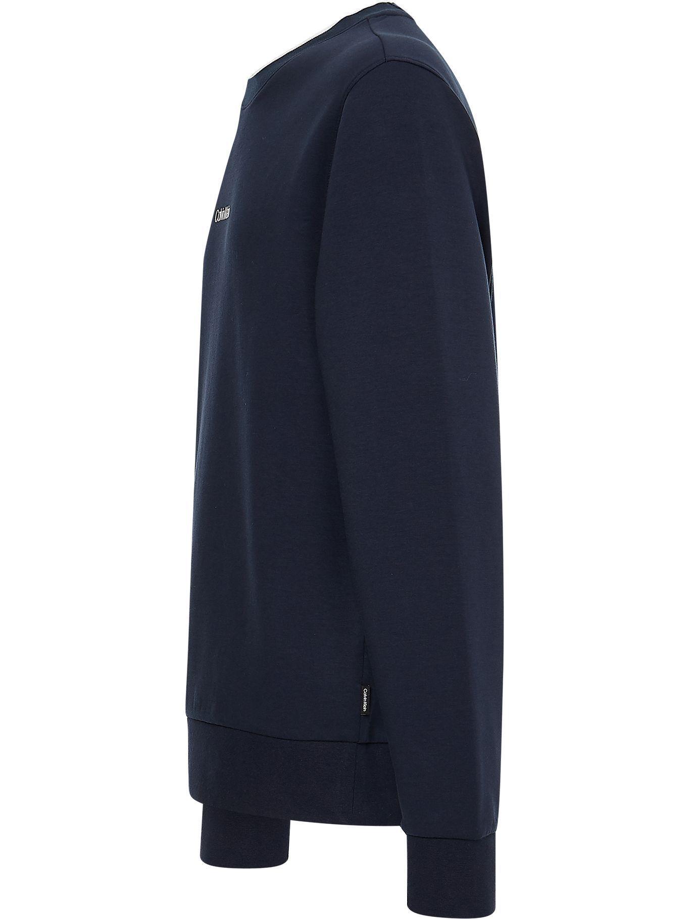 Polerón Center Logo Azul Calvin Klein-1