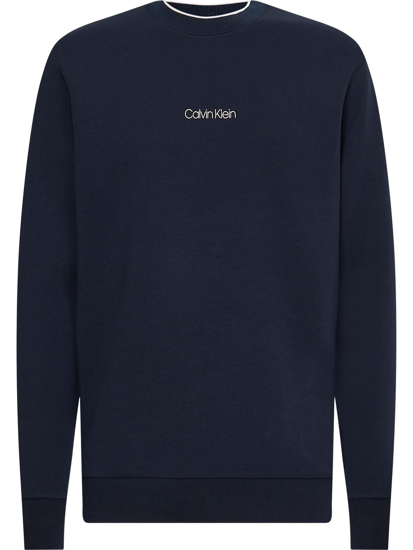 Polerón Center Logo Azul Calvin Klein-0