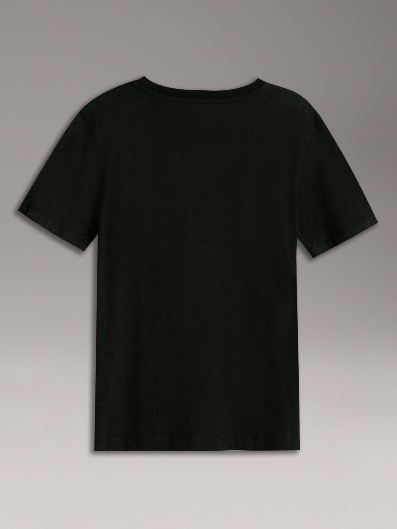 Polera Niño Logo Negro Calvin Klein-1