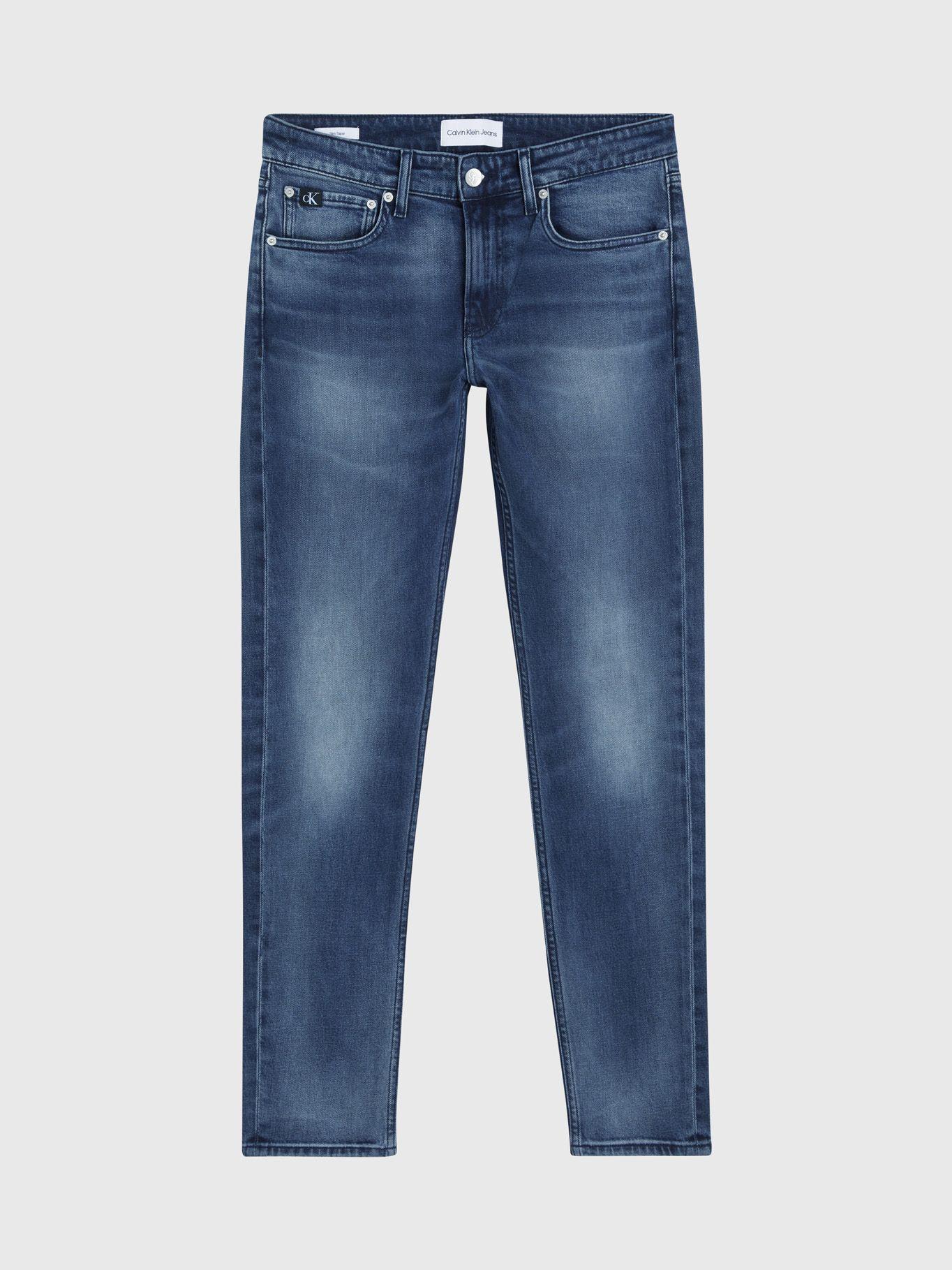 Jeans Slim  Taper Azul 1BJ Calvin Klein-4