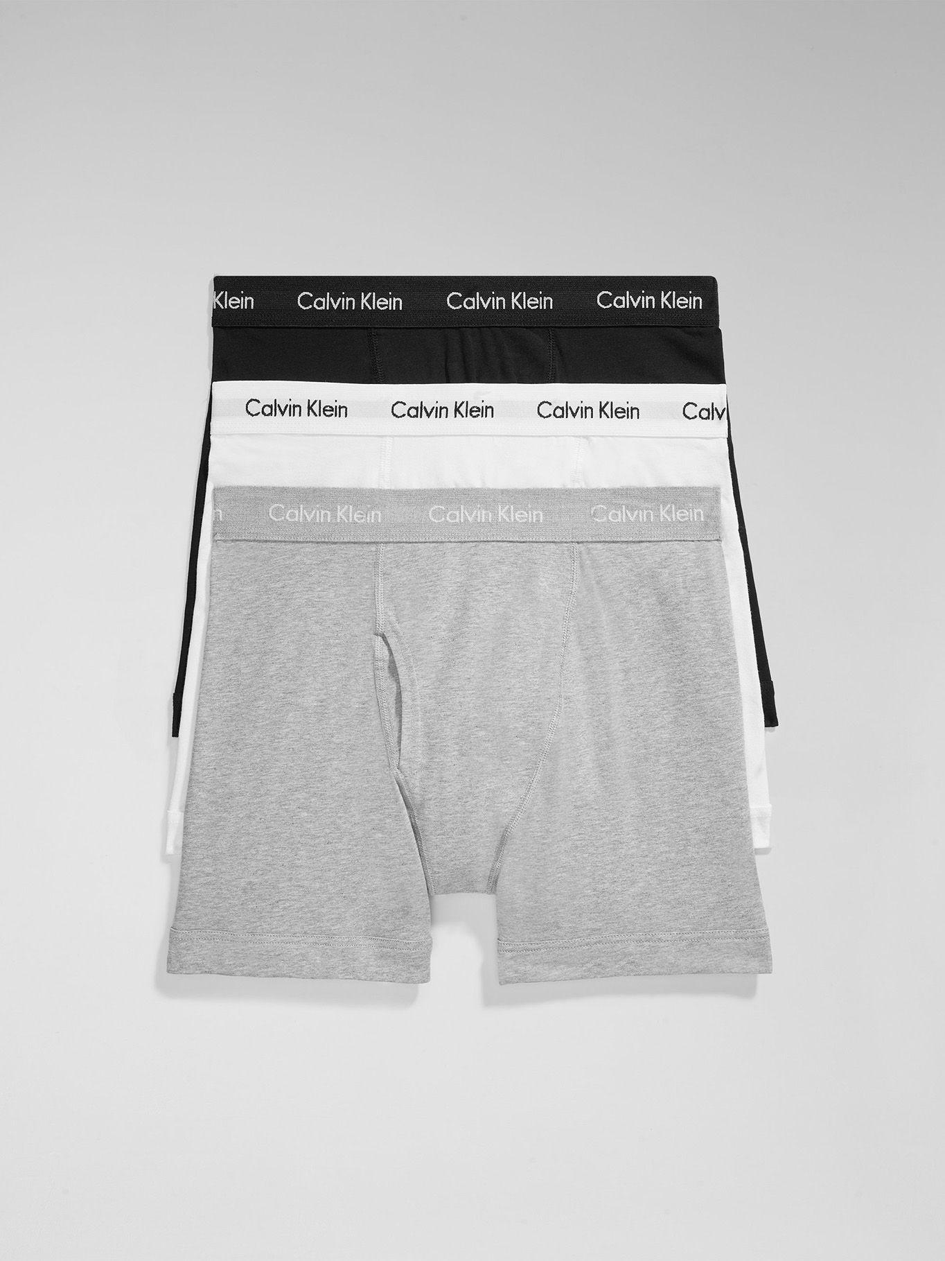 Pack 3 Bóxers Brief Cotton Stretch Multicolor Calvin Klein-0