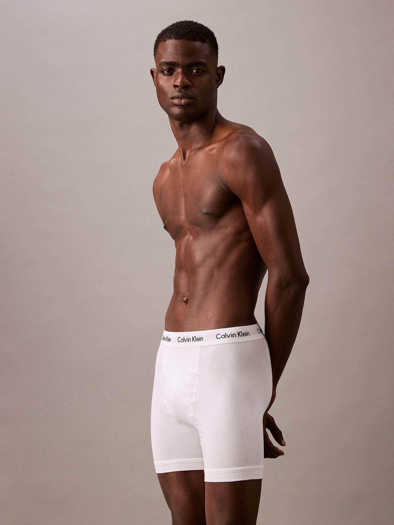 Pack 3 Bóxers Brief Cotton Stretch Multicolor Calvin Klein-1