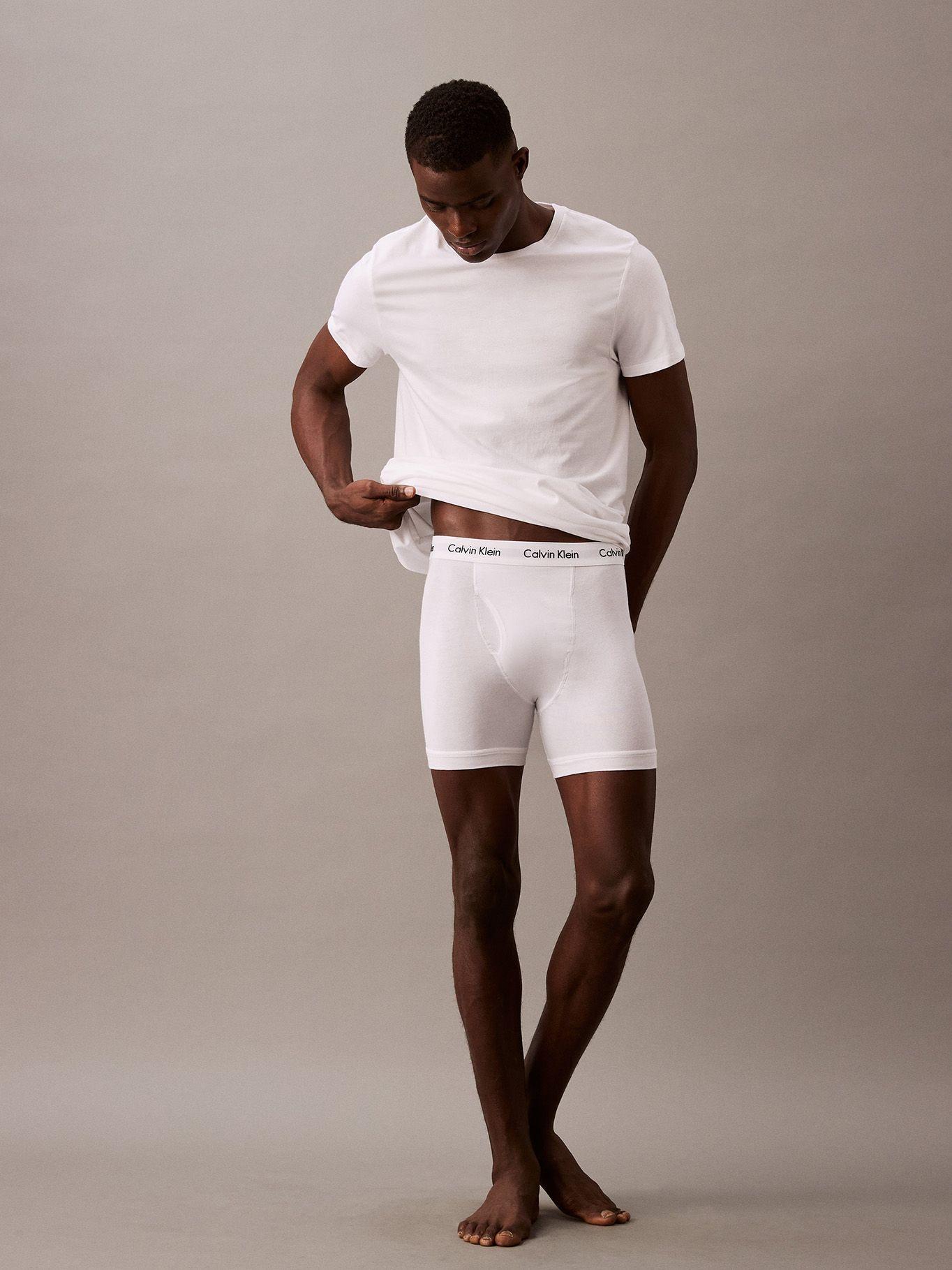 Pack 3 Bóxers Brief Cotton Stretch Multicolor Calvin Klein-2