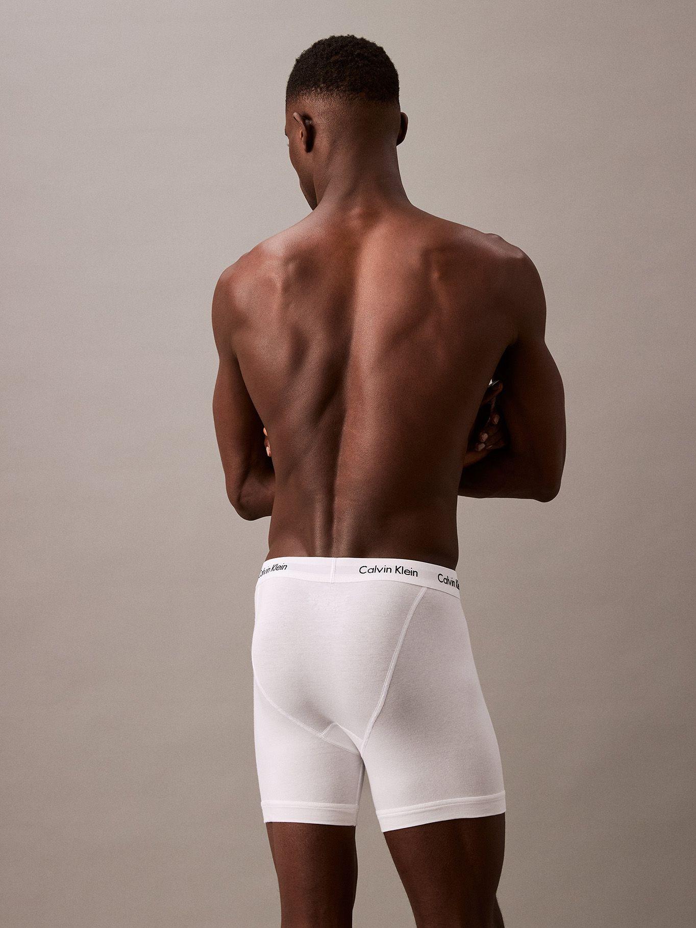Pack 3 Bóxers Brief Cotton Stretch Multicolor Calvin Klein-3