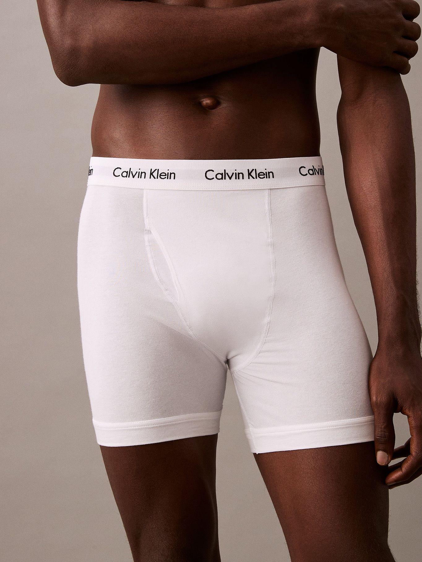 Pack 3 Bóxers Brief Cotton Stretch Multicolor Calvin Klein-4