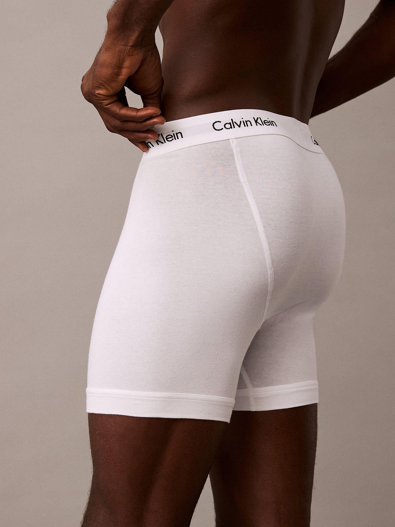 Pack 3 Bóxers Brief Cotton Stretch Multicolor Calvin Klein-5