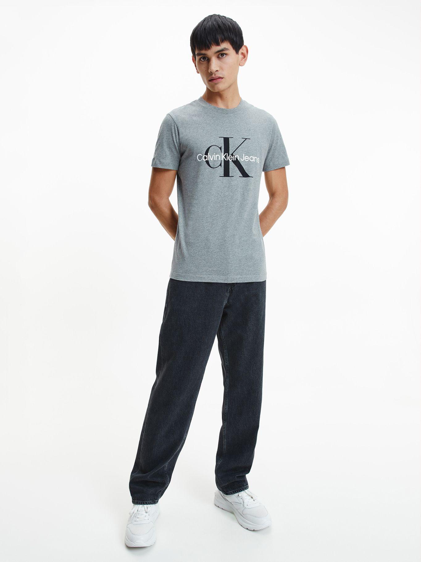 Polera Core Monogram Gris P2D Calvin Klein-1