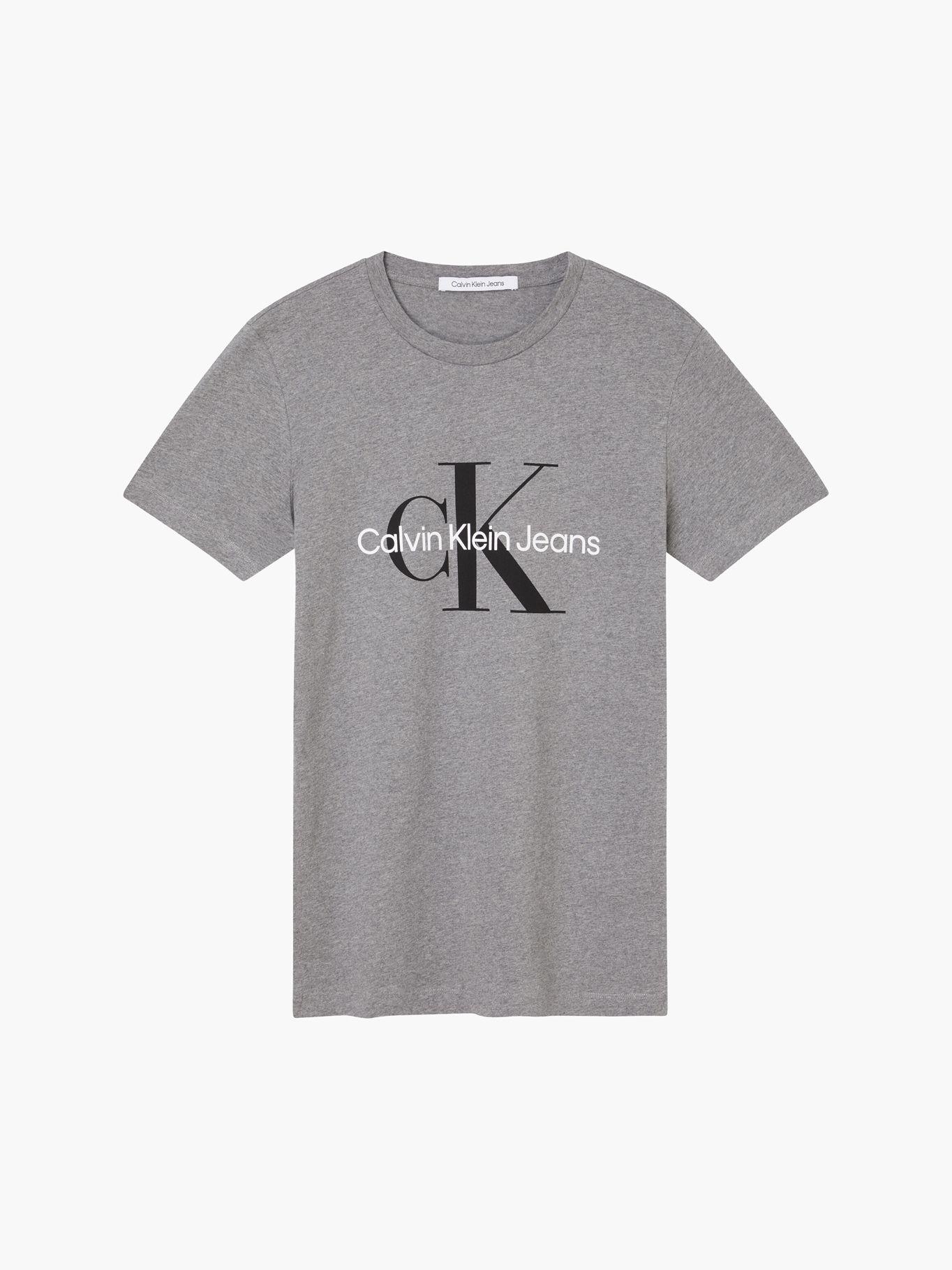 Polera Core Monogram Gris P2D Calvin Klein-4