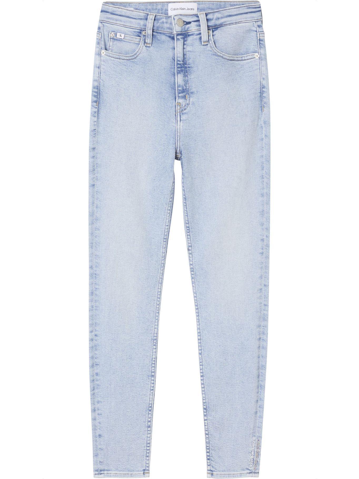 Jeans High Rise Skinny Ankle Azul Calvin Klein-6