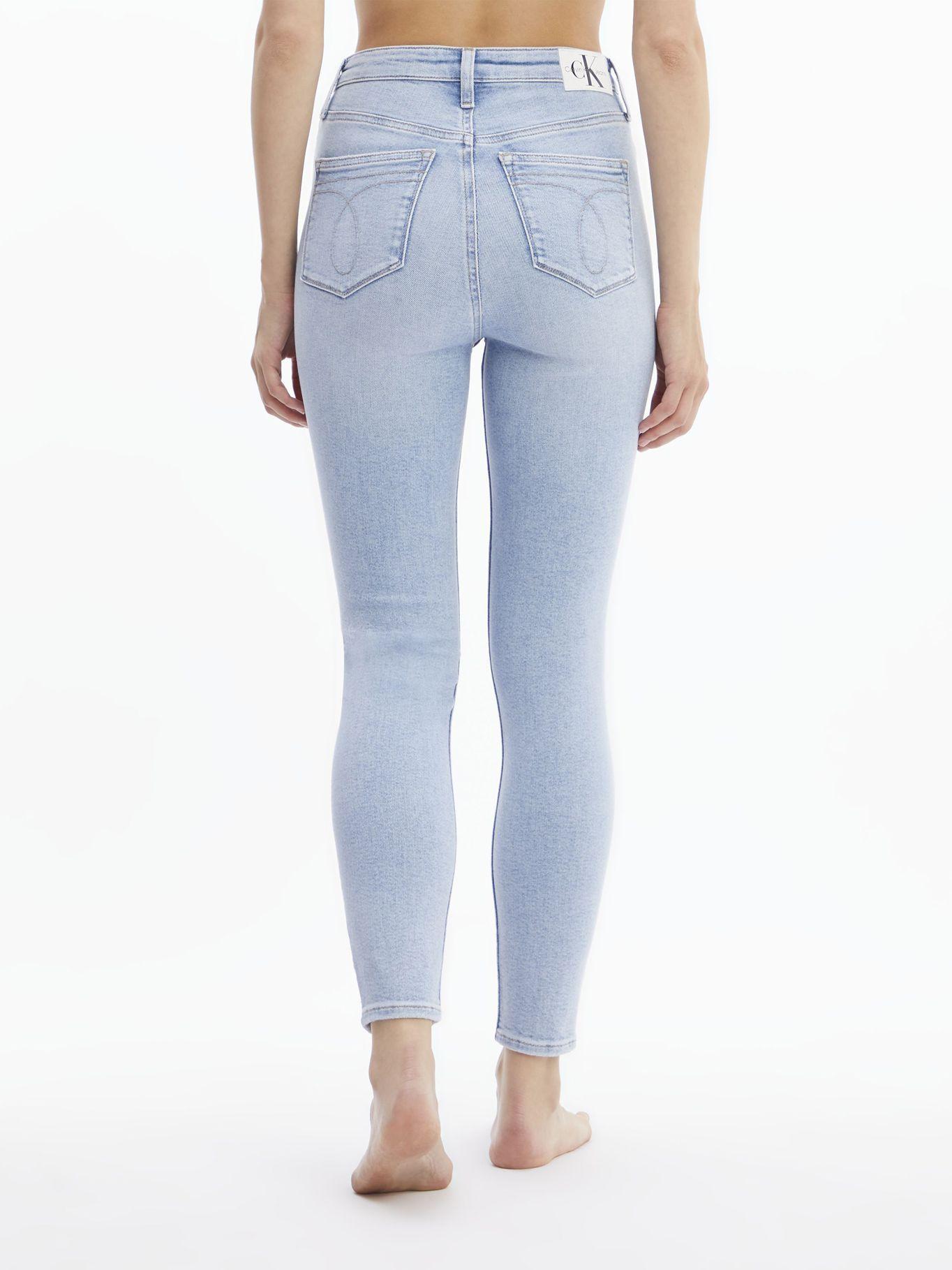 Jeans High Rise Skinny Ankle Azul Calvin Klein-1