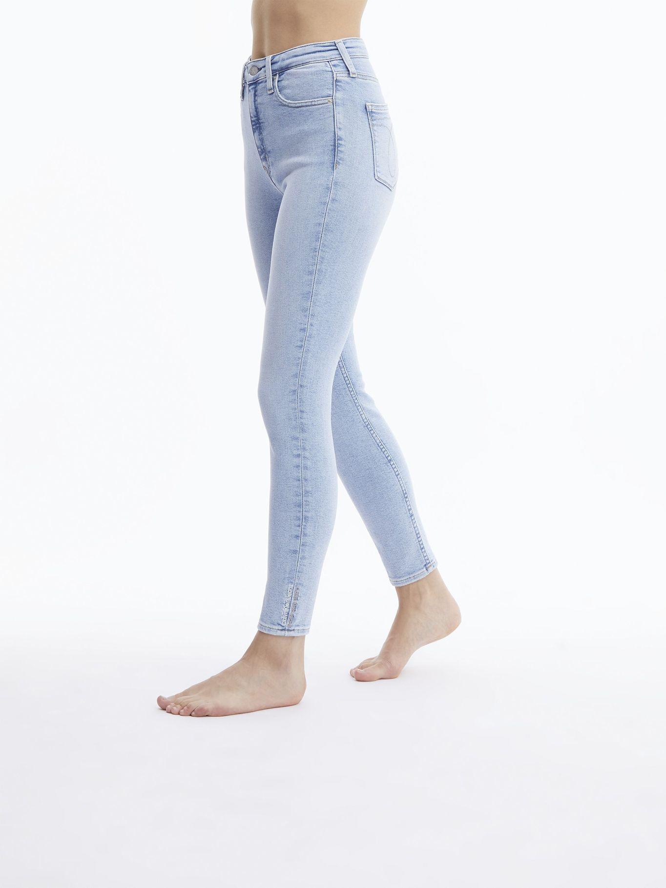 Jeans High Rise Skinny Ankle Azul Calvin Klein-2
