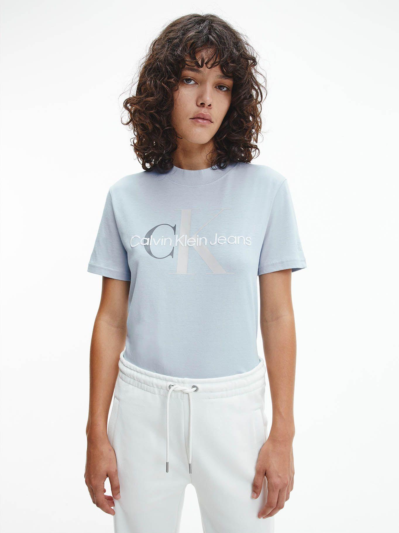 Polera Two Tone Azul Calvin Klein-0
