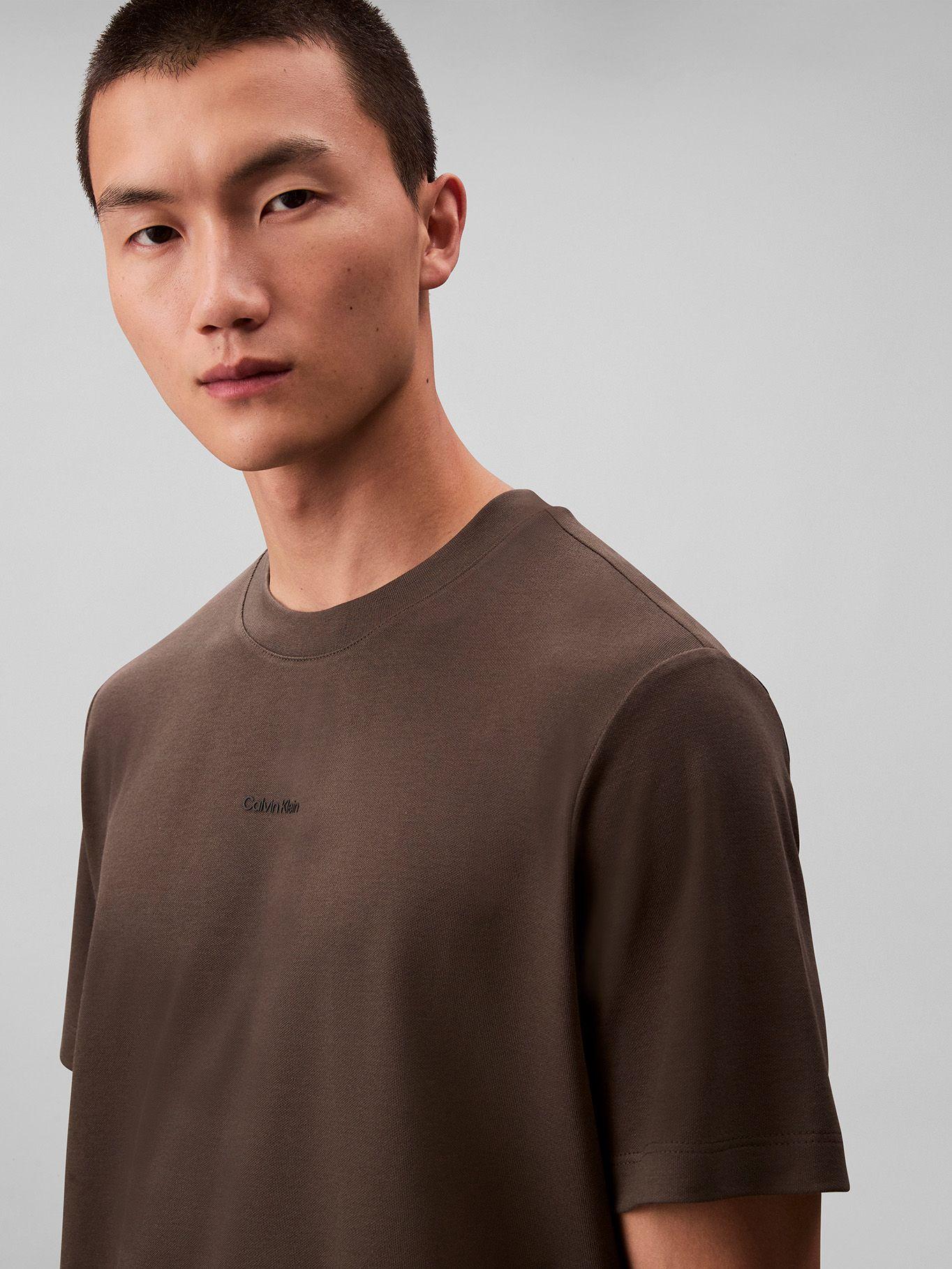 Polera Stretch con Nano Logo Cafe Calvin Klein-4