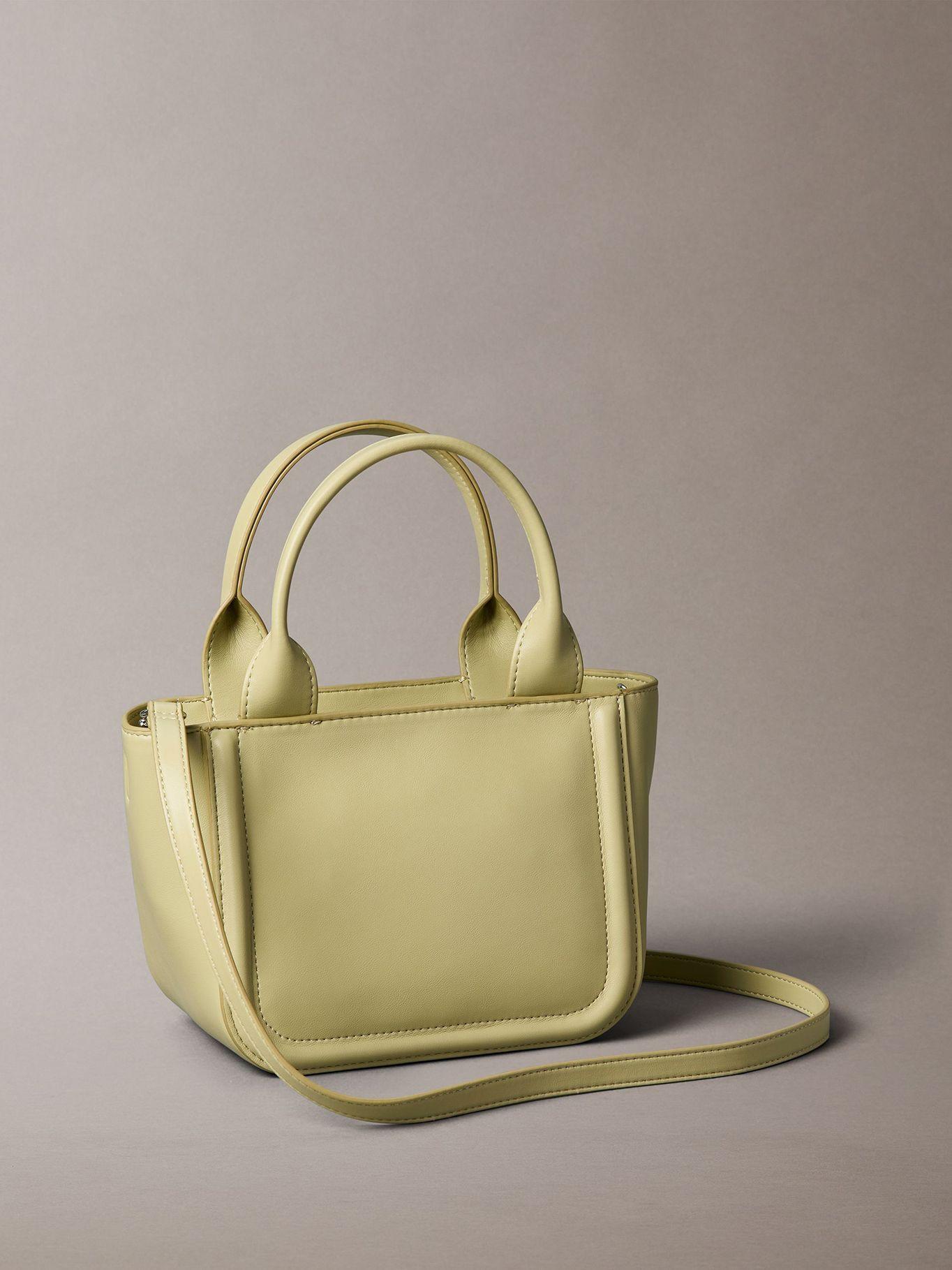 Cartera Tote Pequeña Con Logo Verde Calvin Klein-2