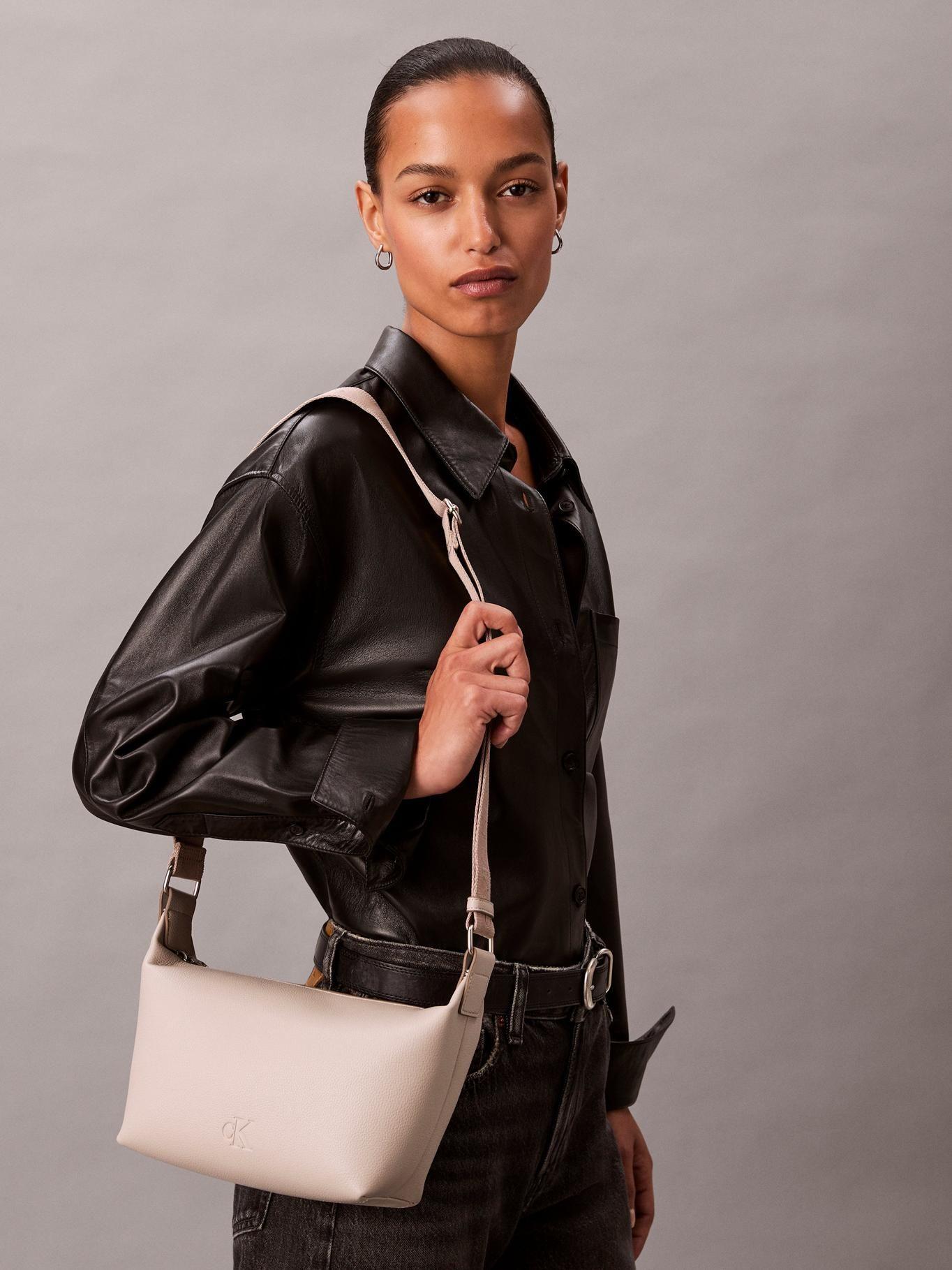 Cartera de Hombro Ultra Light Beige Calvin Klein-7