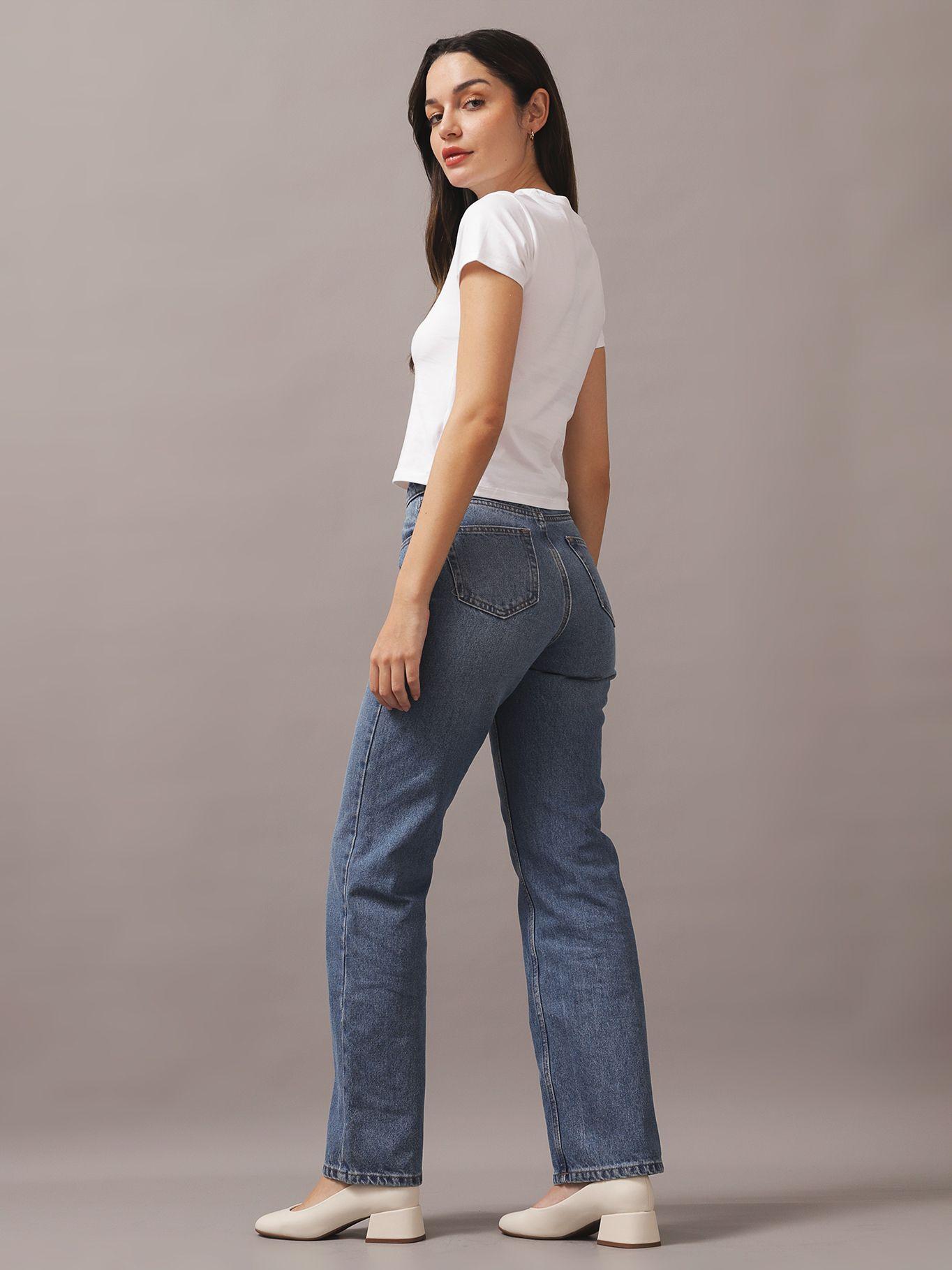 Polera Diffused Box Fitted Blanco Calvin Klein-2