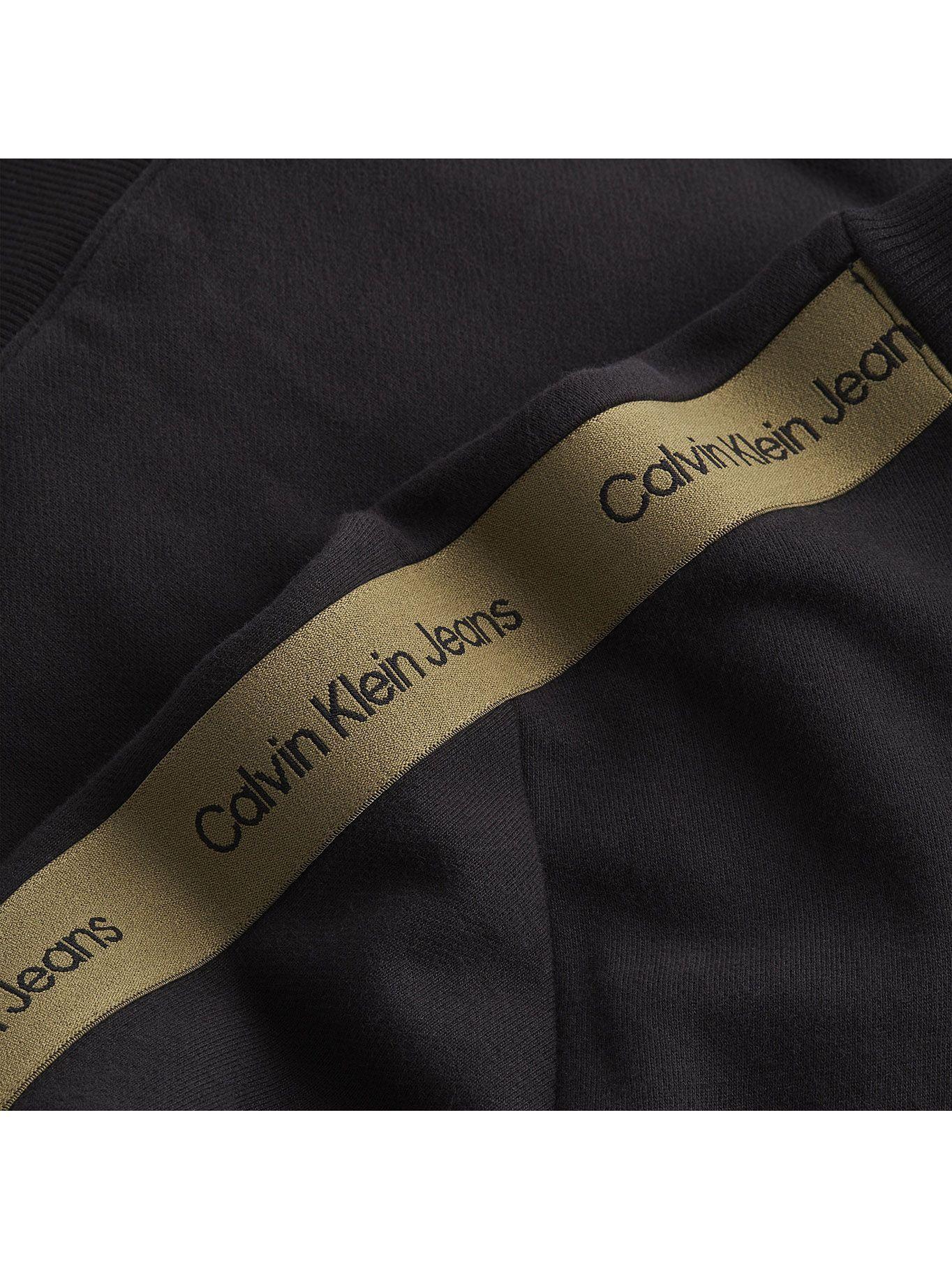 Polerón Contrast Tape Negro BEH Calvin Klein-1