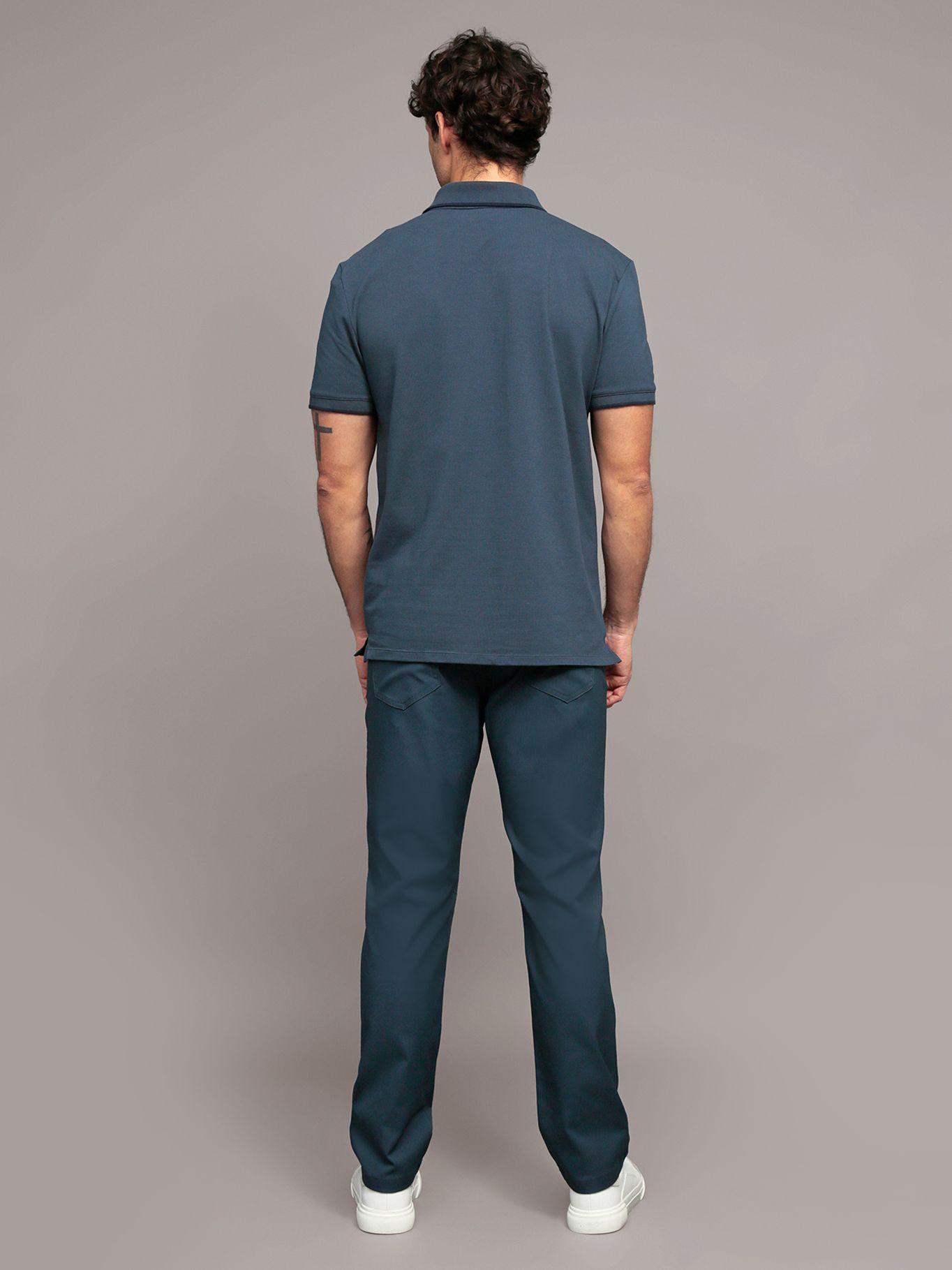 Pantalón Stretch Tech Slim Azul Calvin Klein-2