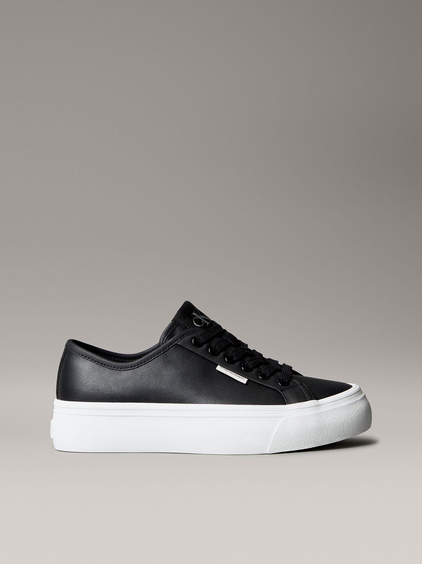 Zapatillas con Plataforma Negro Calvin Klein Mujer-4