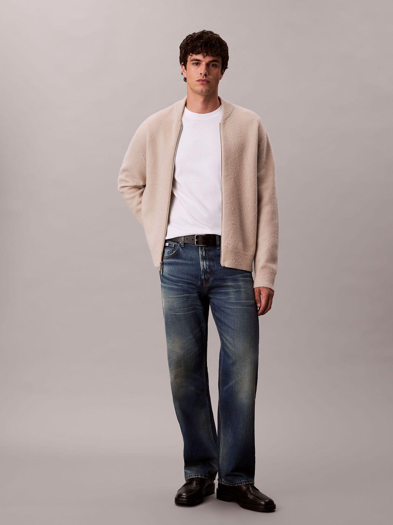 Polera de Algodón Interlock Blanco Calvin Klein-3