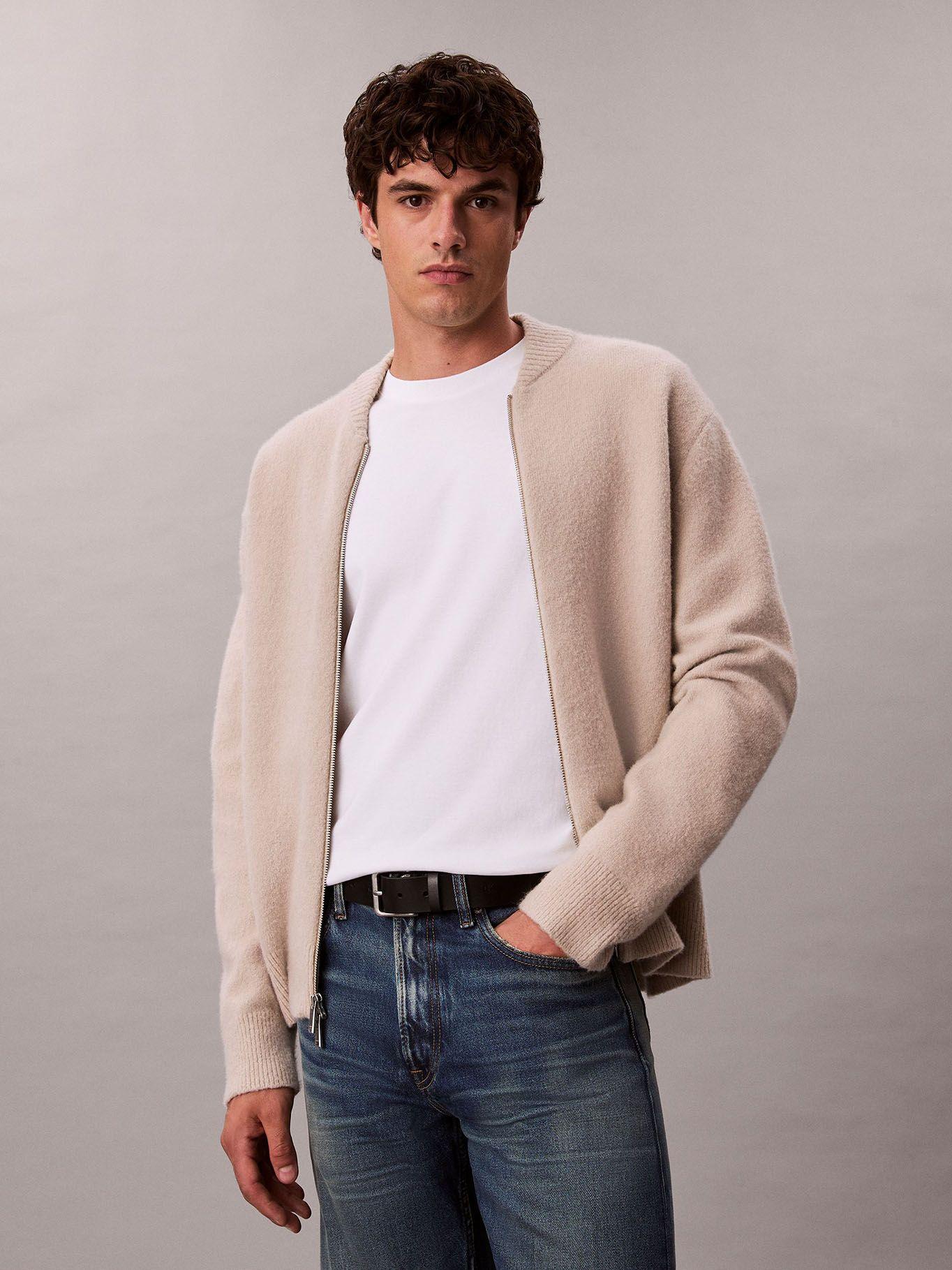 Polera de Algodón Interlock Blanco Calvin Klein-4