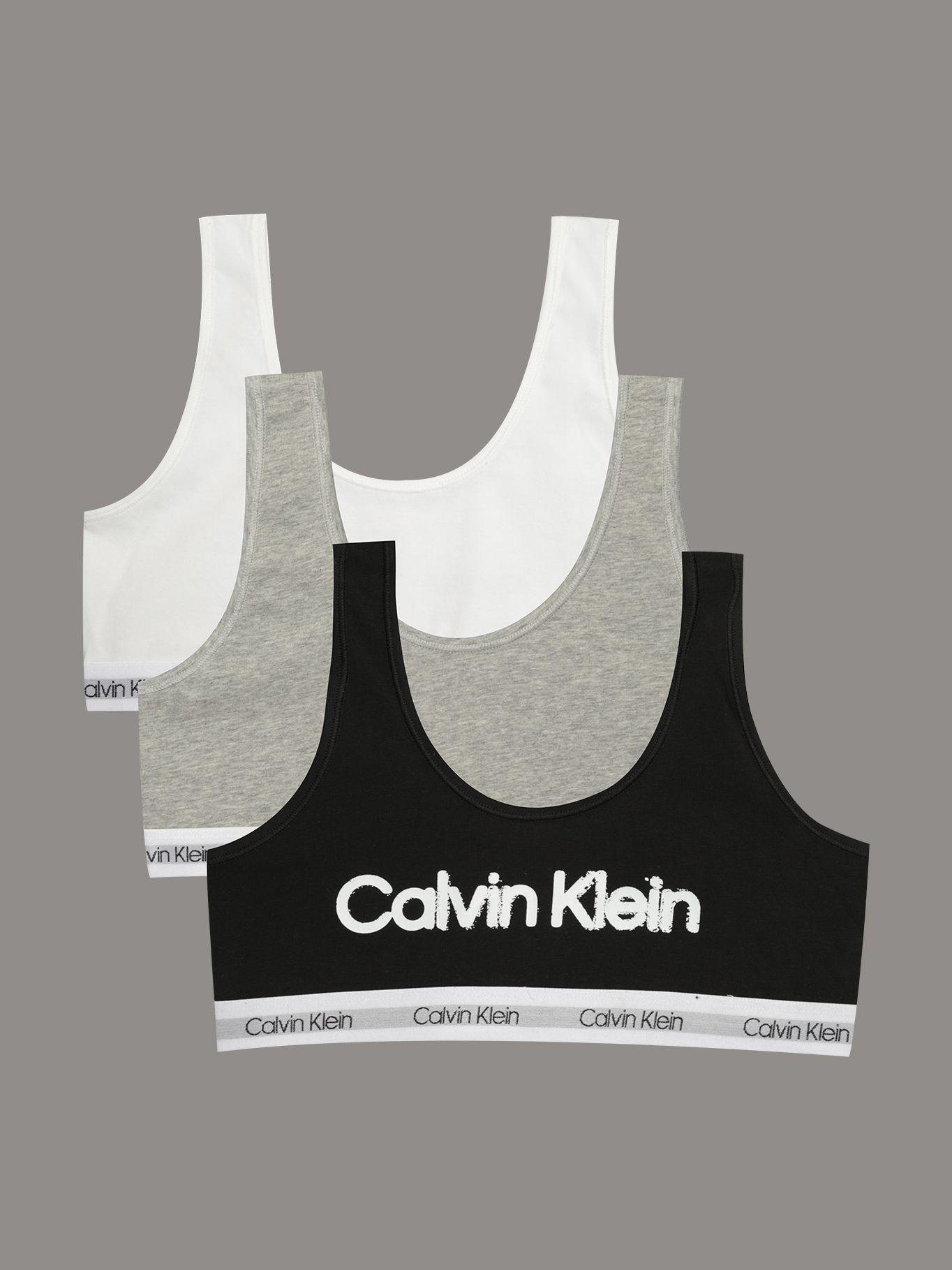 Pack 3 Bralettes para Niña Multicolor Calvin Klein-0