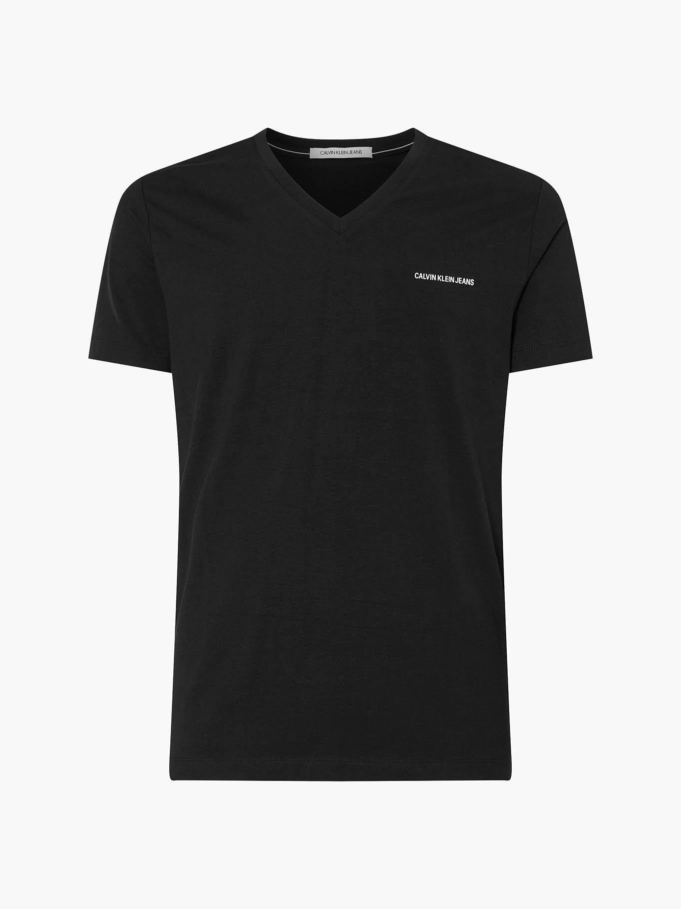 Polera Micro Ck Slim Negro Calvin Klein-4