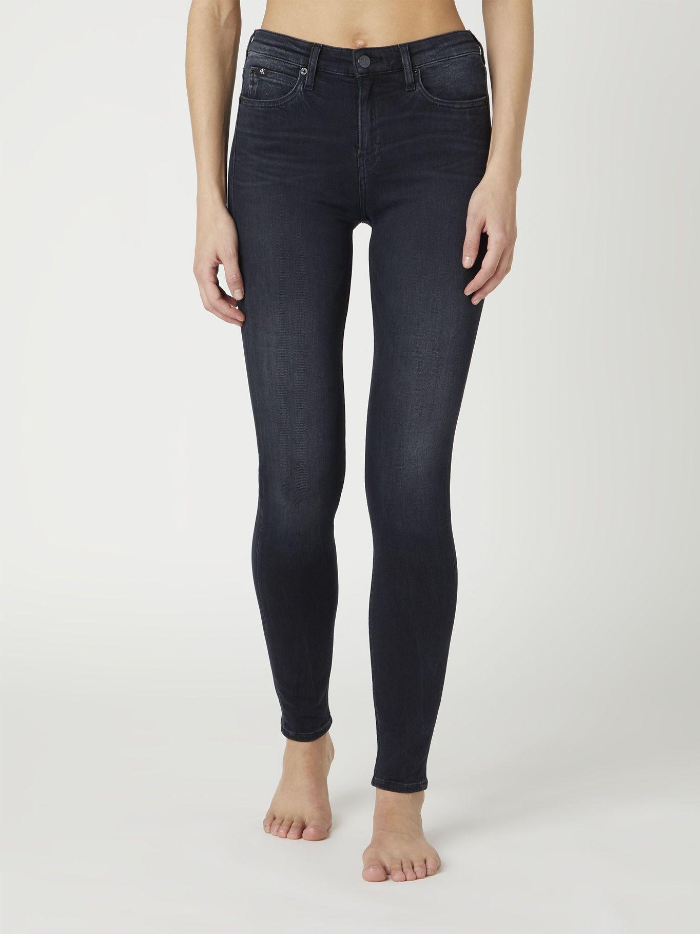 Jeans Mid Rise Skinny 071 Negro Calvin Klein-0