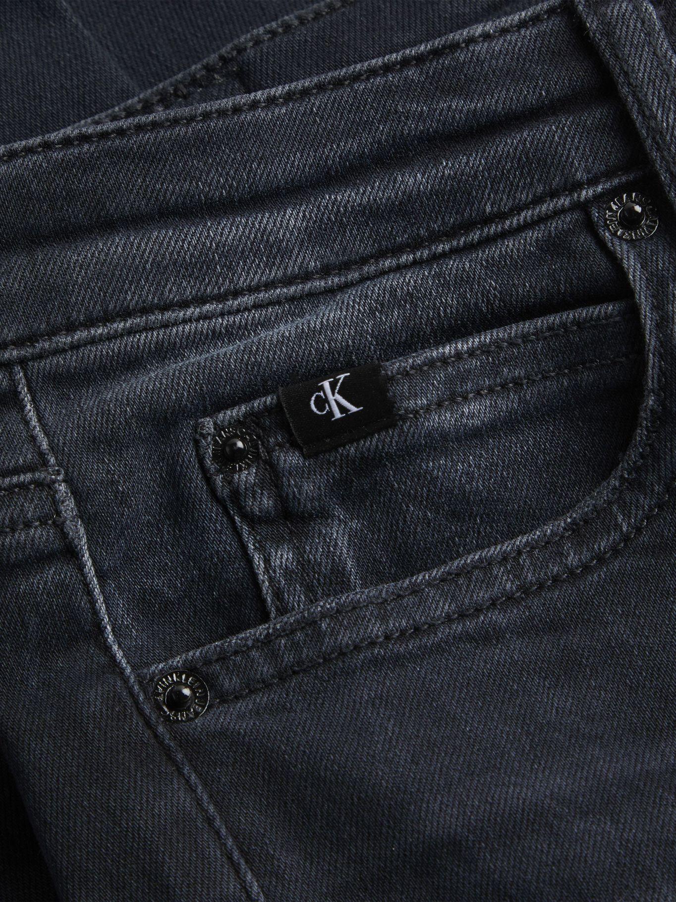 Jeans Mid Rise Skinny 071 Negro Calvin Klein-4