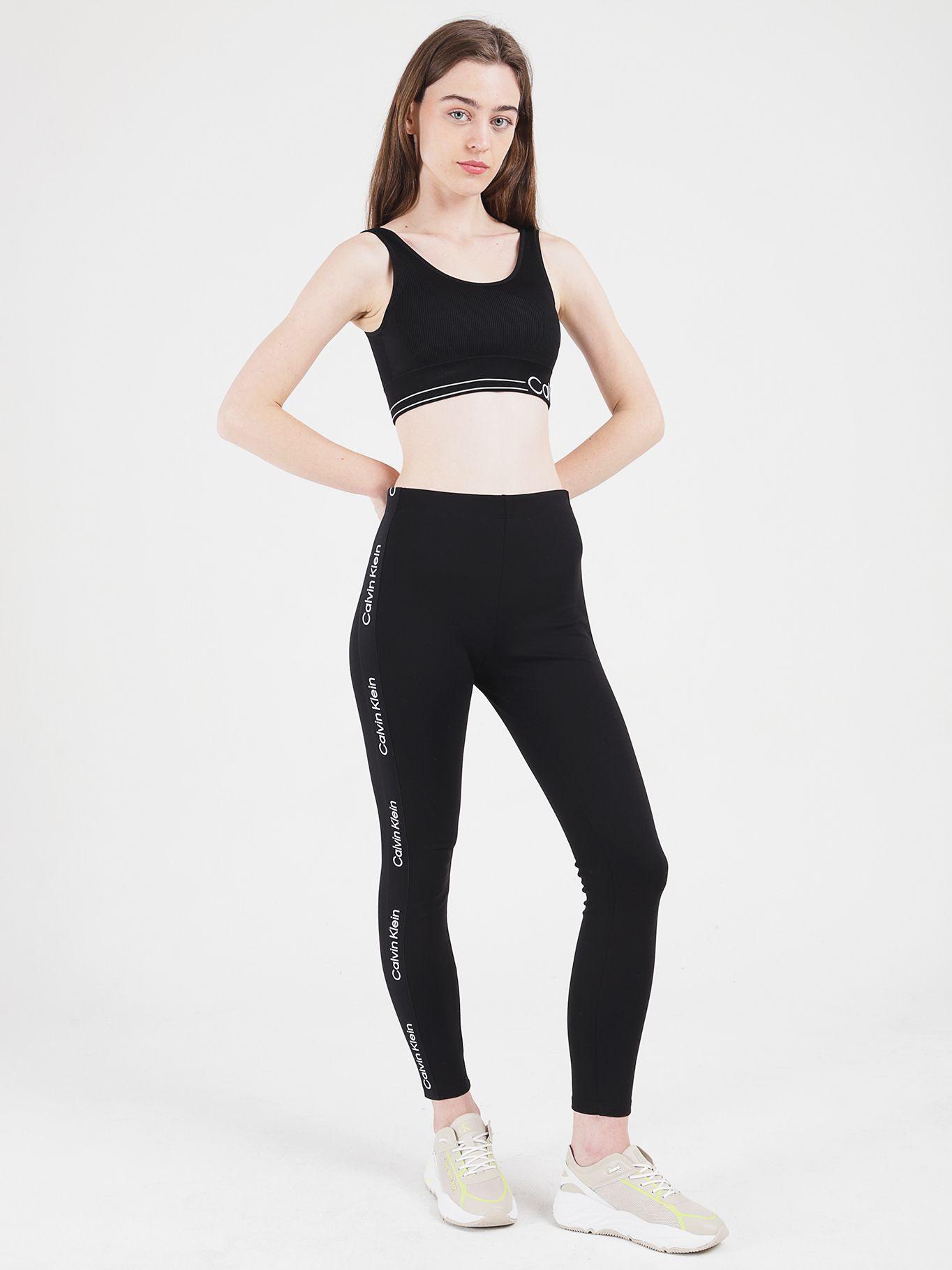 Leggings Minimal Logo Negro Calvin Klein-2