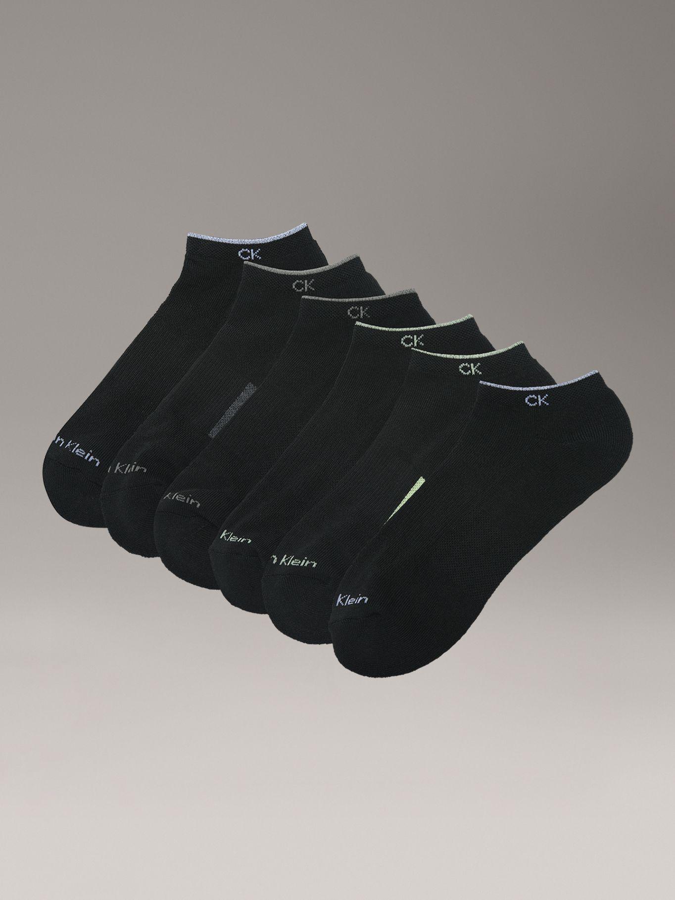 Pack de 6 Calcetines Cushion Negro Calvin Klein-0