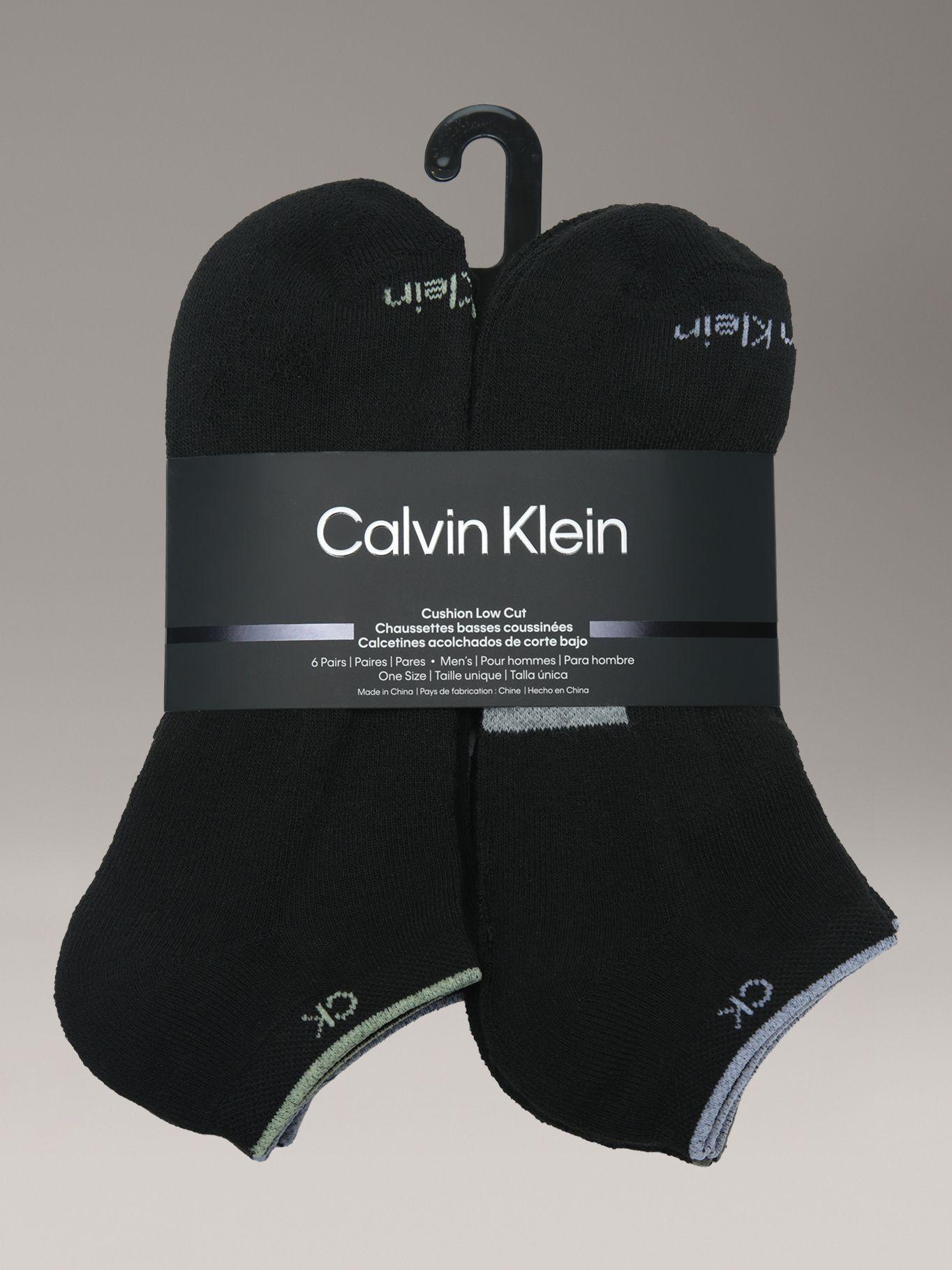 Pack de 6 Calcetines Cushion Negro Calvin Klein-2