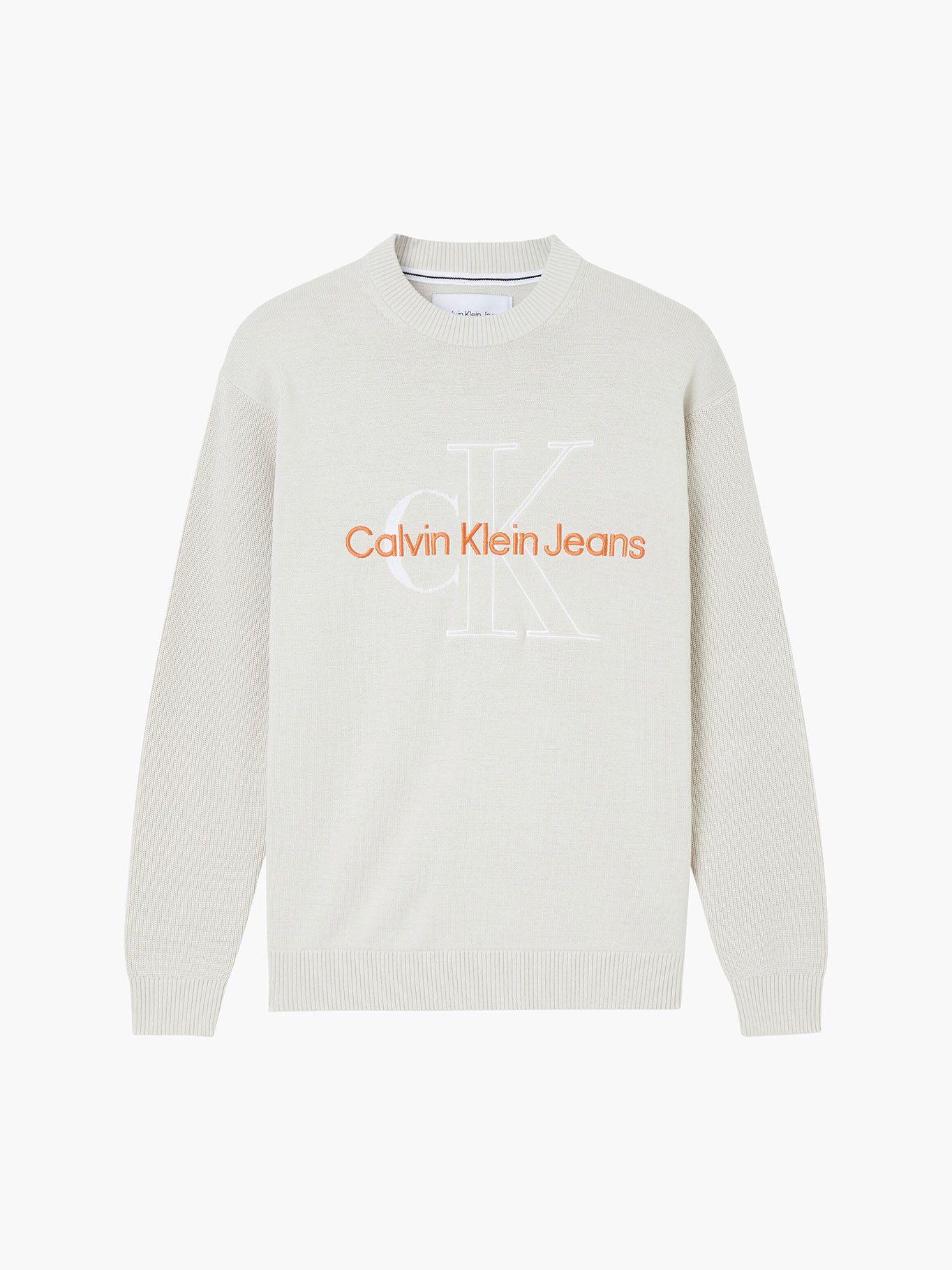 Suéter Two Tone Beige Calvin Klein-4