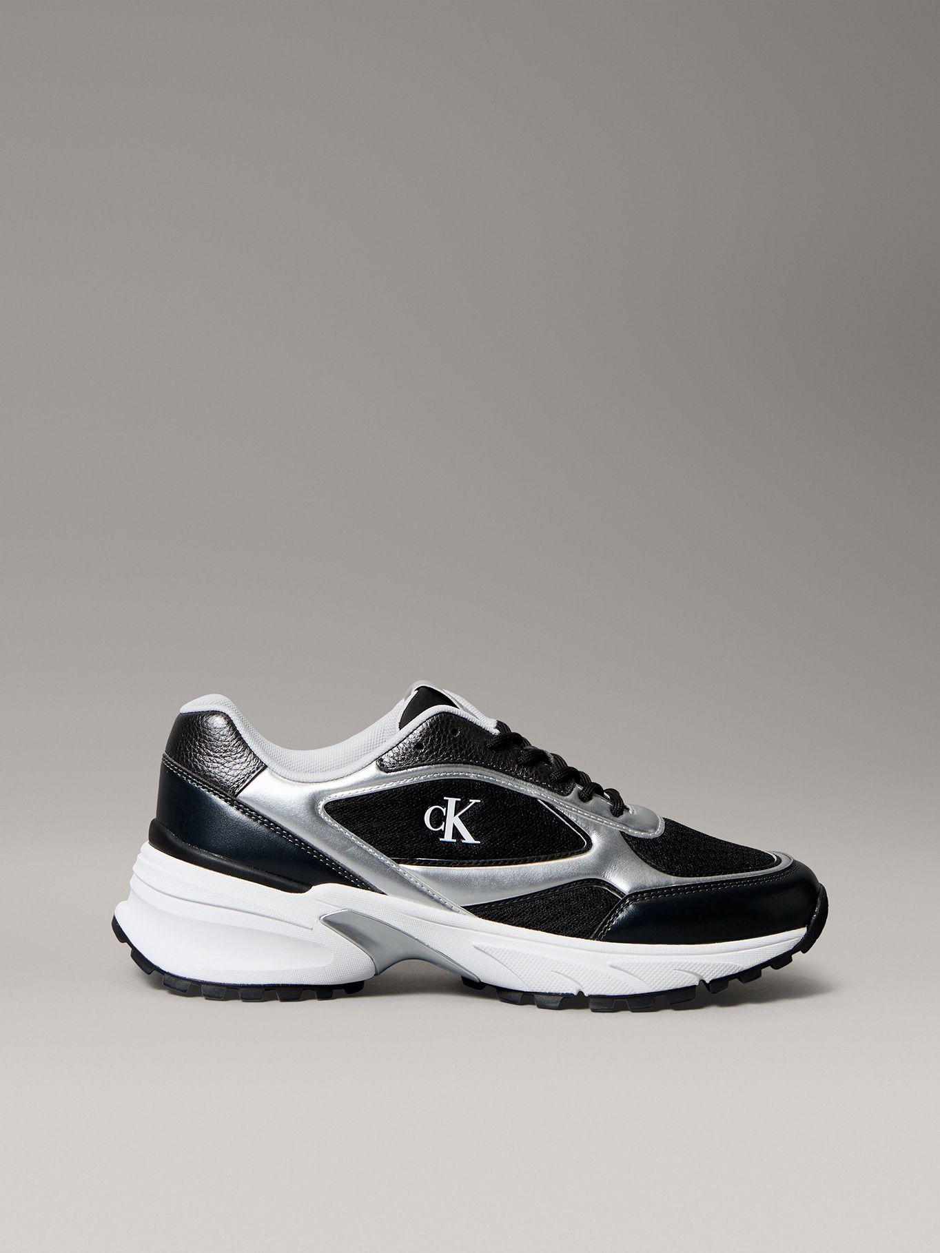 Zapatillas Runner Laceup Negro Calvin Klein Hombre-4