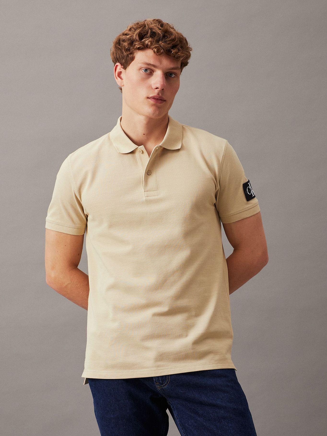 Polo Badge Beige Calvin Klein-0