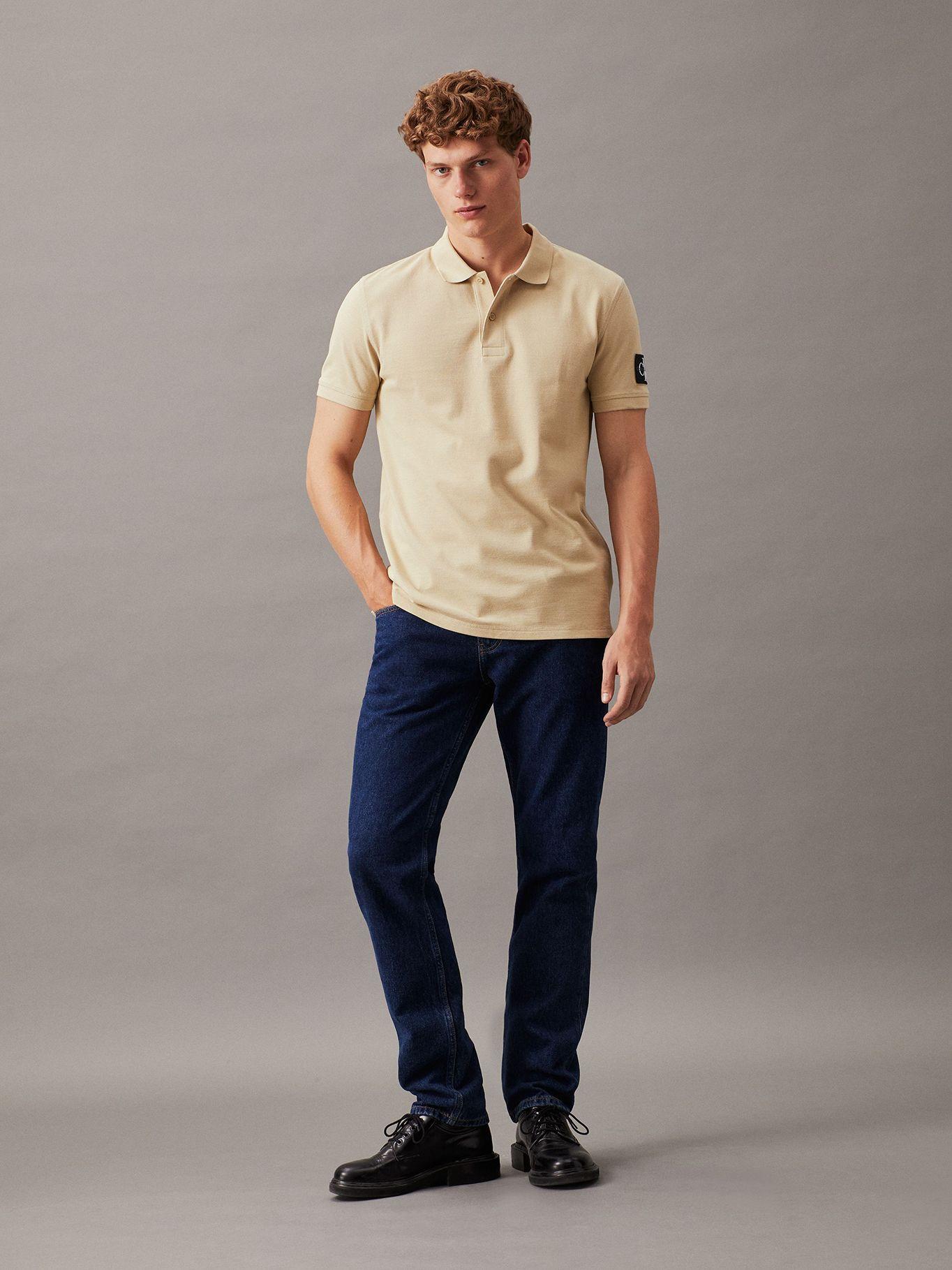 Polo Badge Beige Calvin Klein-1