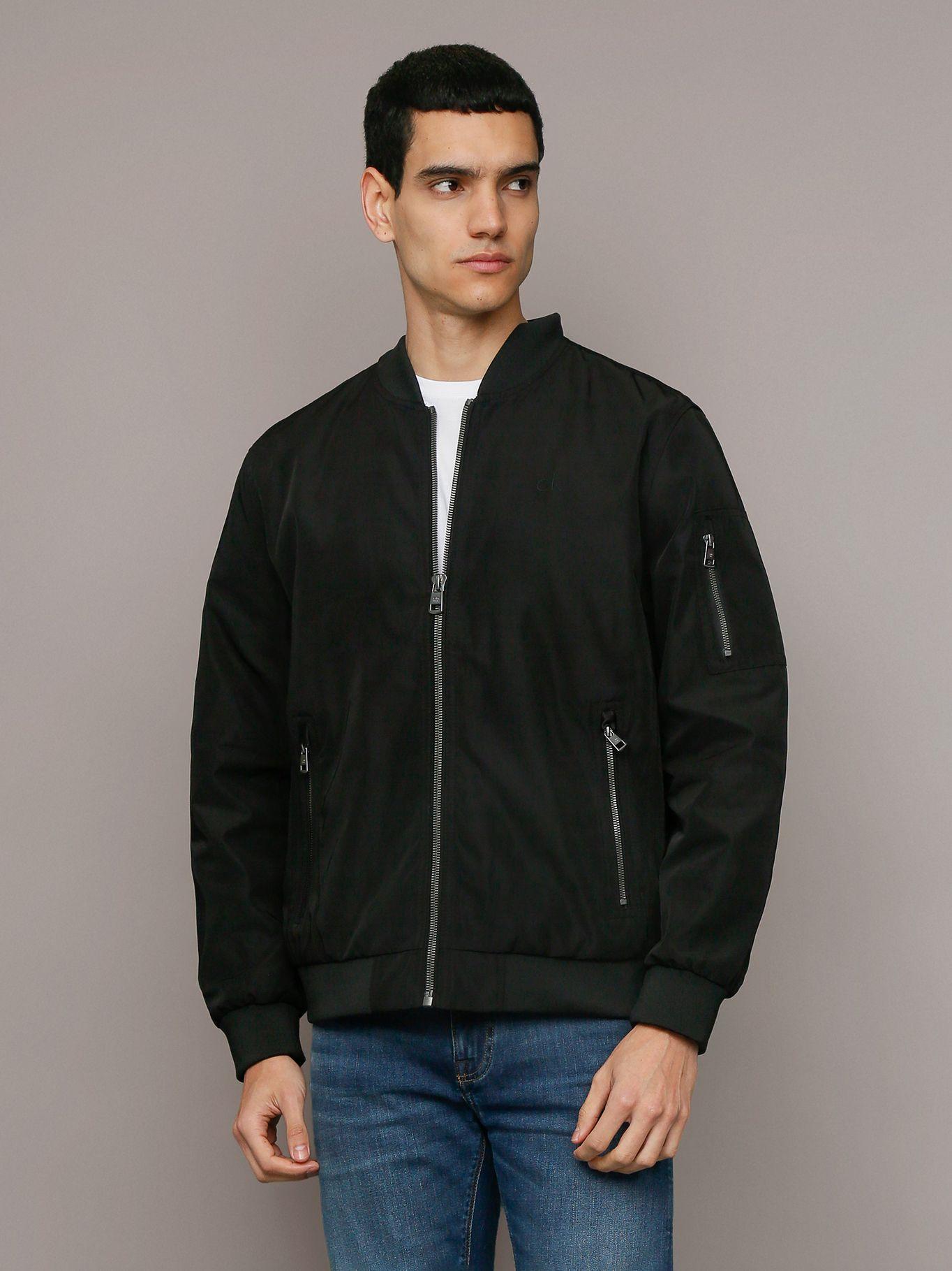 Chaqueta Ligera Con Cremallera Negro Calvin Klein-0