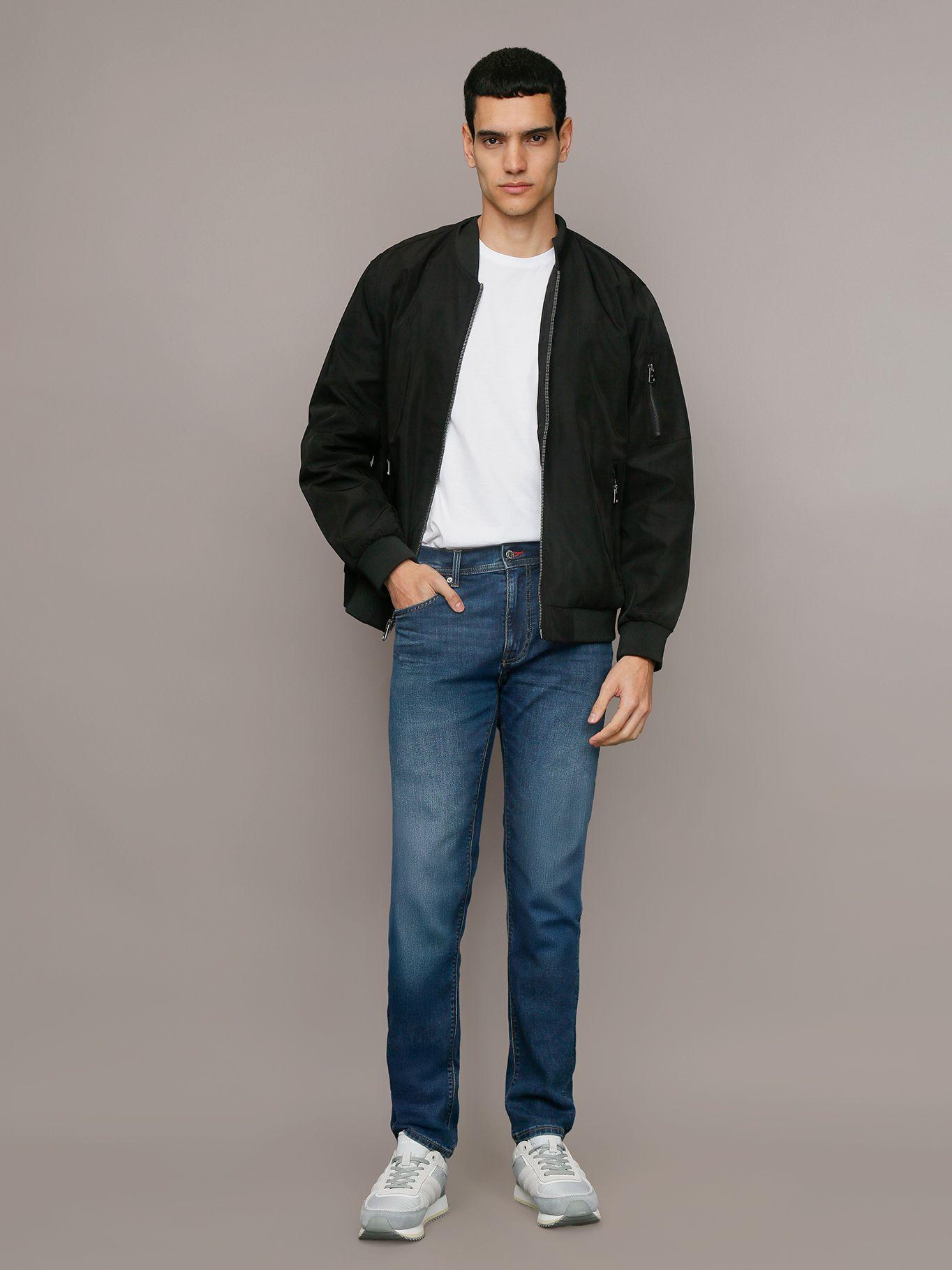 Chaqueta Ligera Con Cremallera Negro Calvin Klein-1