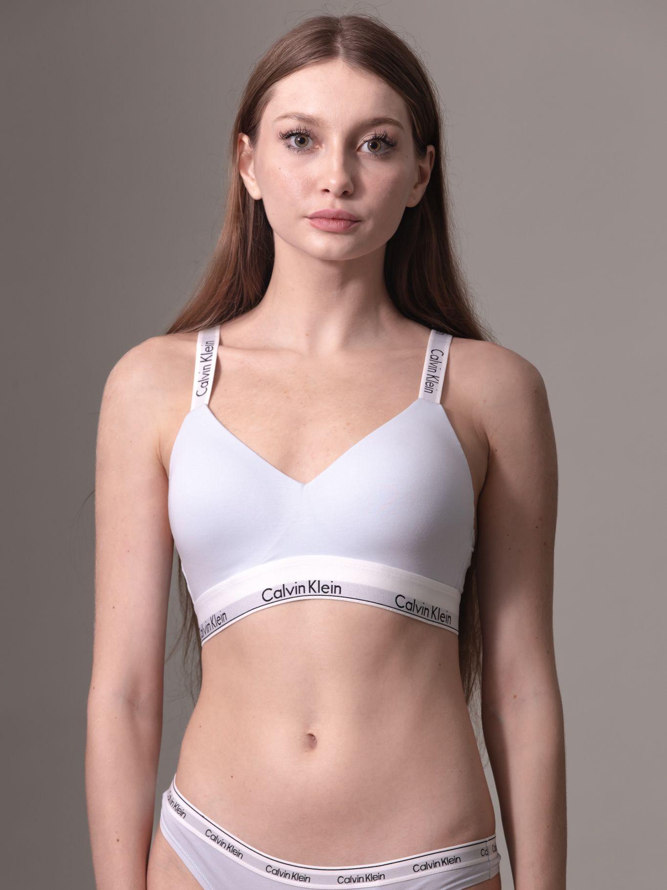 Bralette Icon Cotton Lila Calvin Klein-0