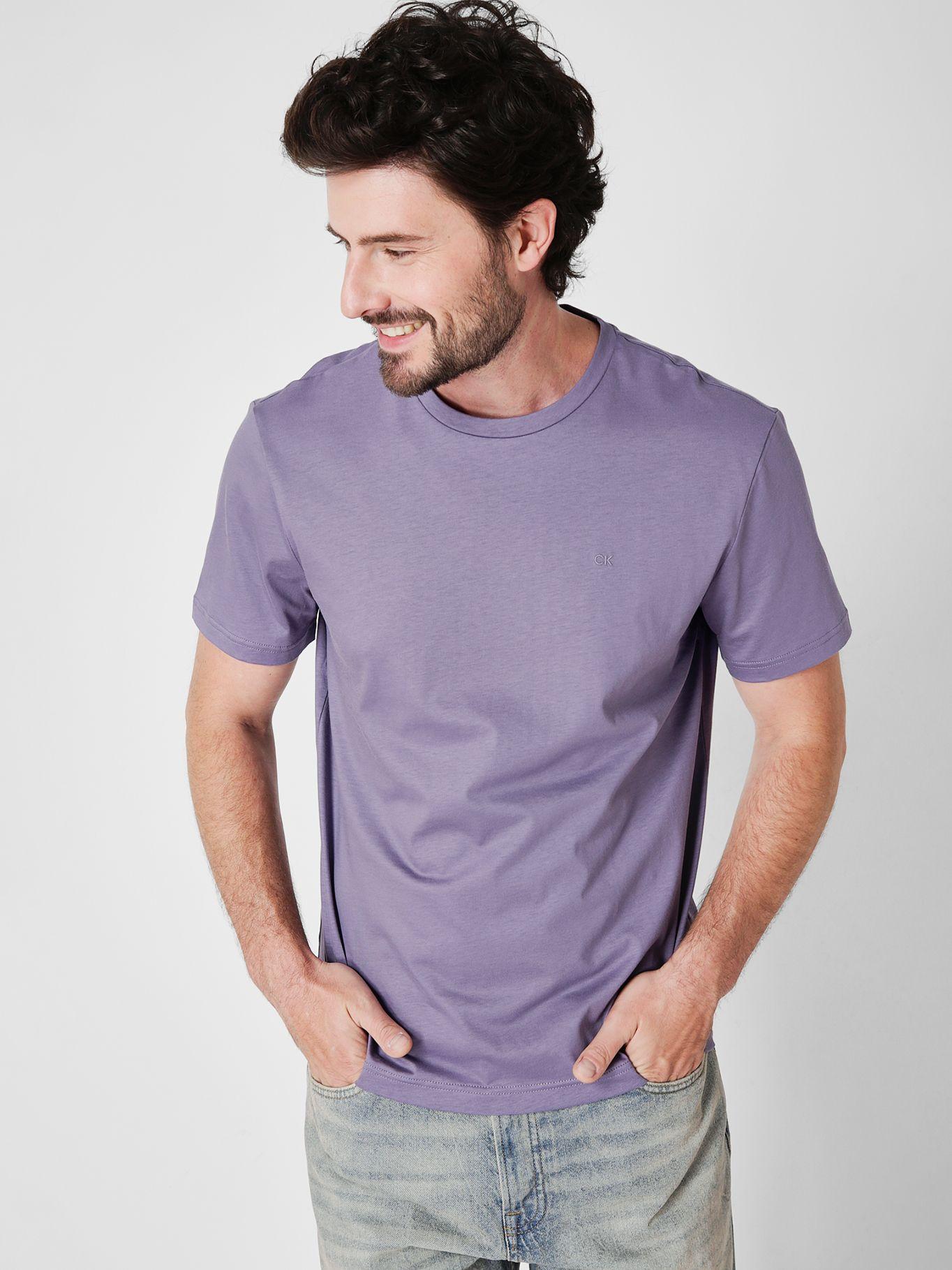 Polera Smooth  Morado Calvin Klein-0
