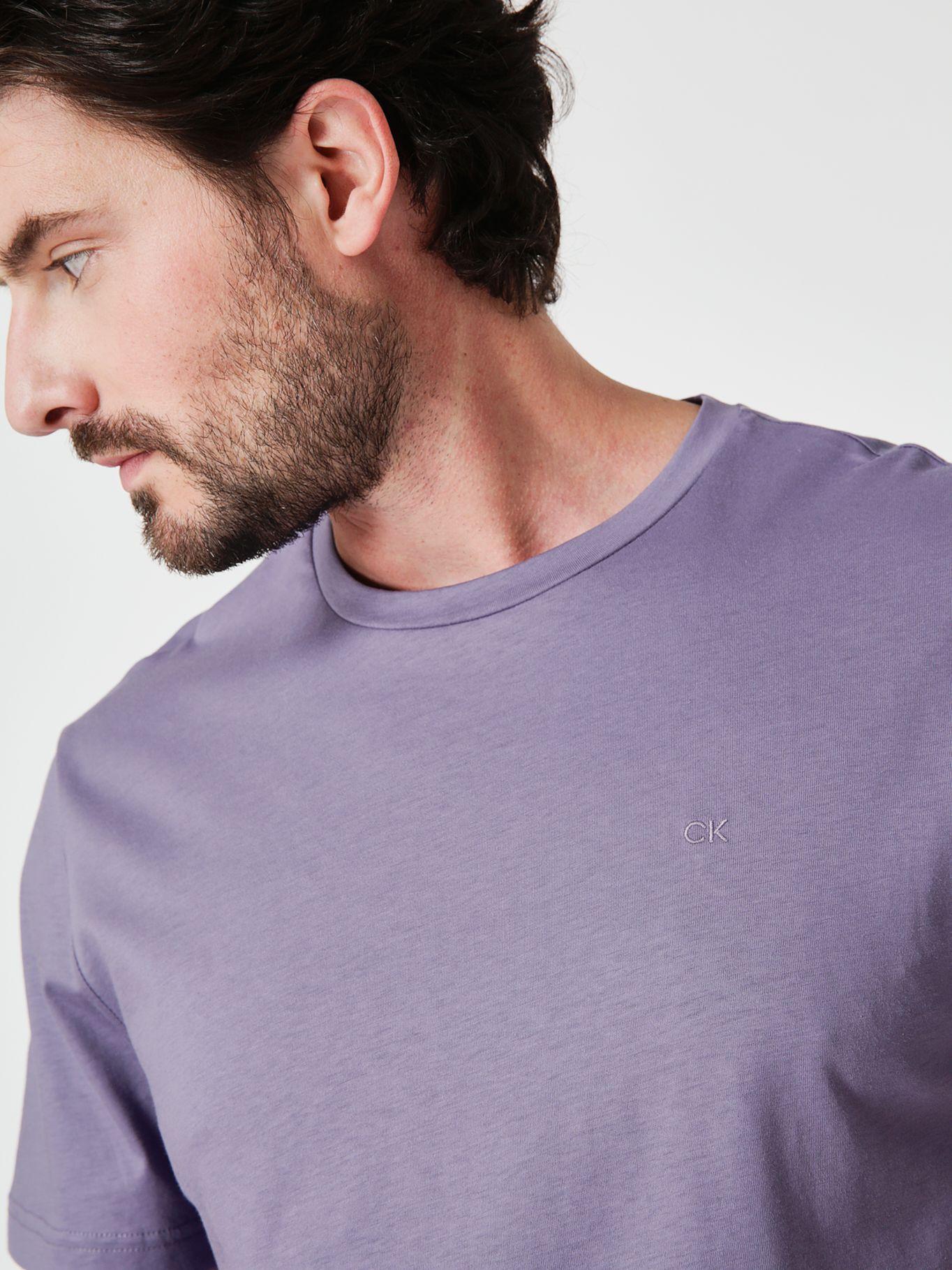 Polera Smooth  Morado Calvin Klein-3