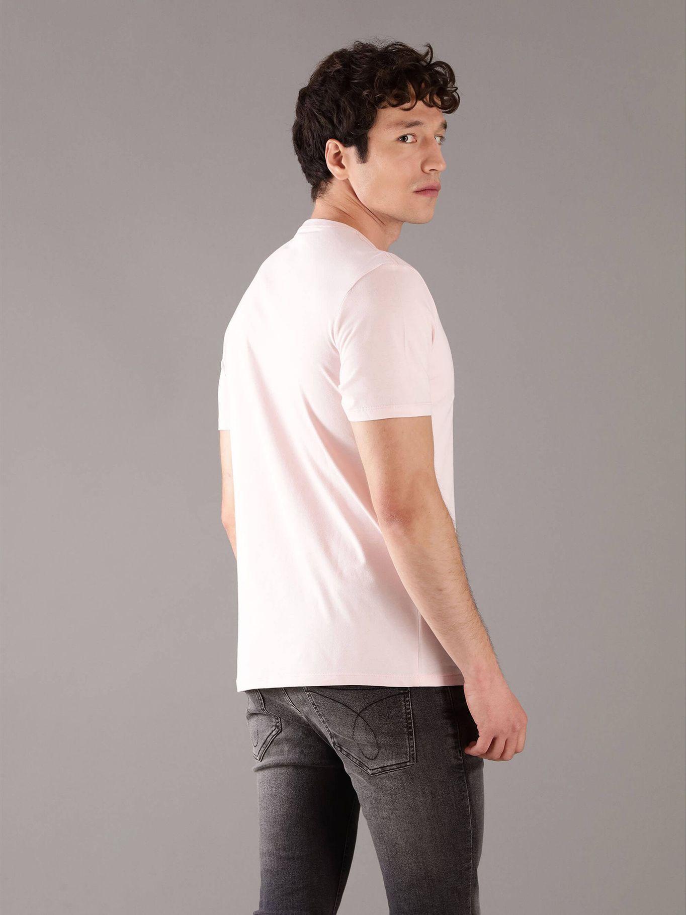 Polera Monogram Crew Rosado Calvin Klein-2