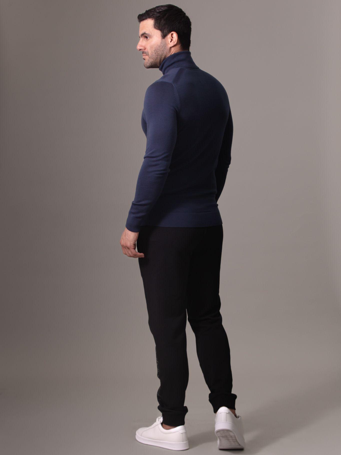 Sweater Merino Rws Turtle Neck Azul Calvin Klein-2