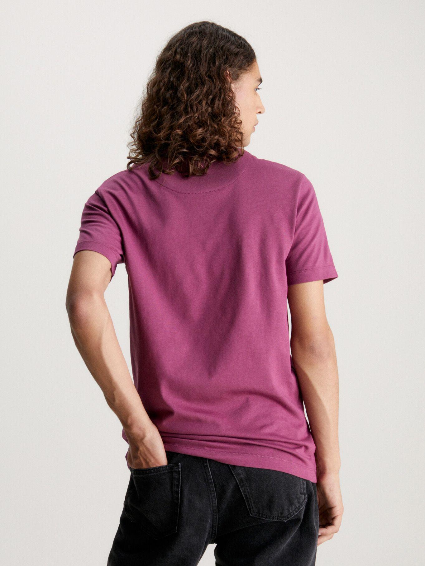 Polera Institutional Morado Calvin Klein-2