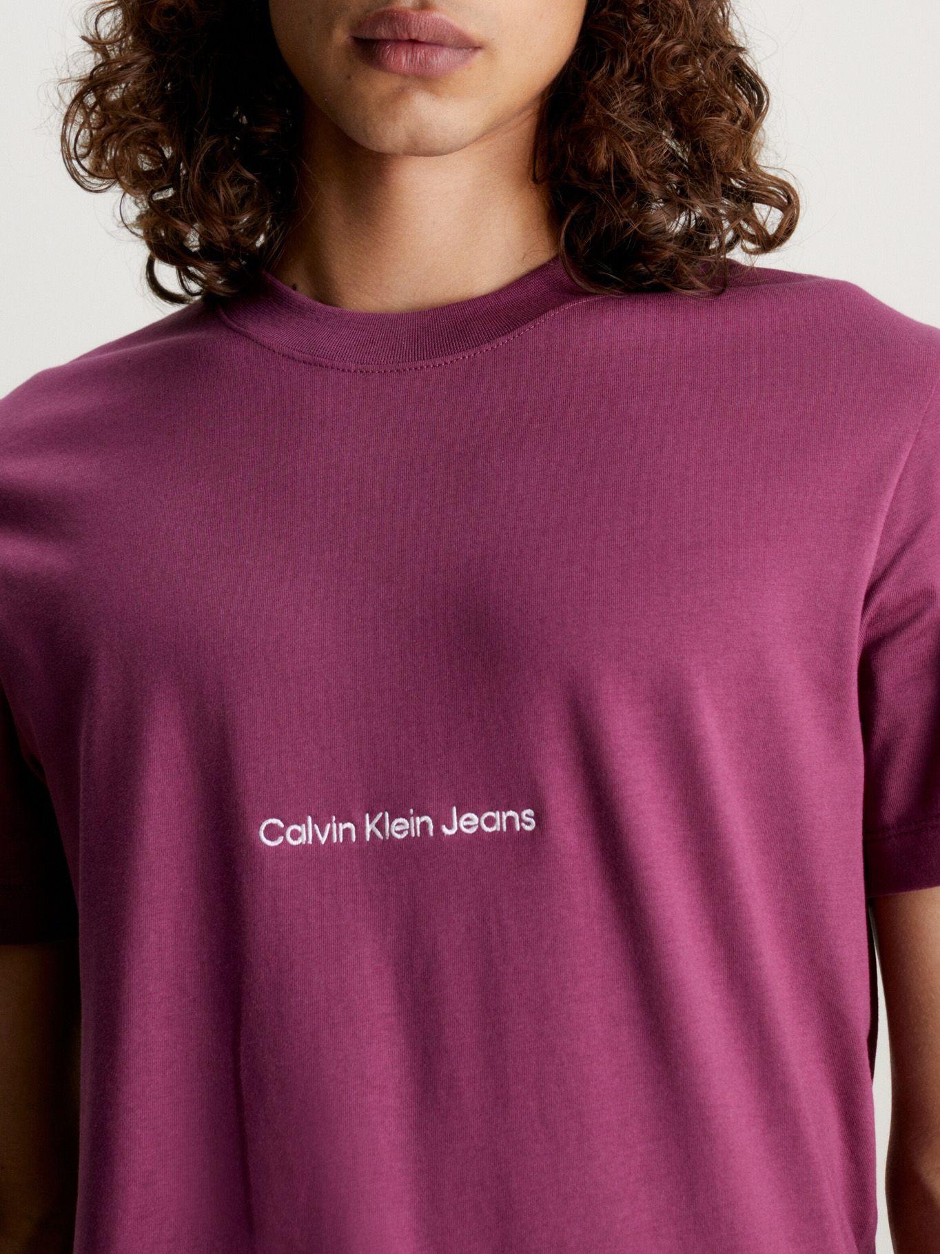Polera Institutional Morado Calvin Klein-3