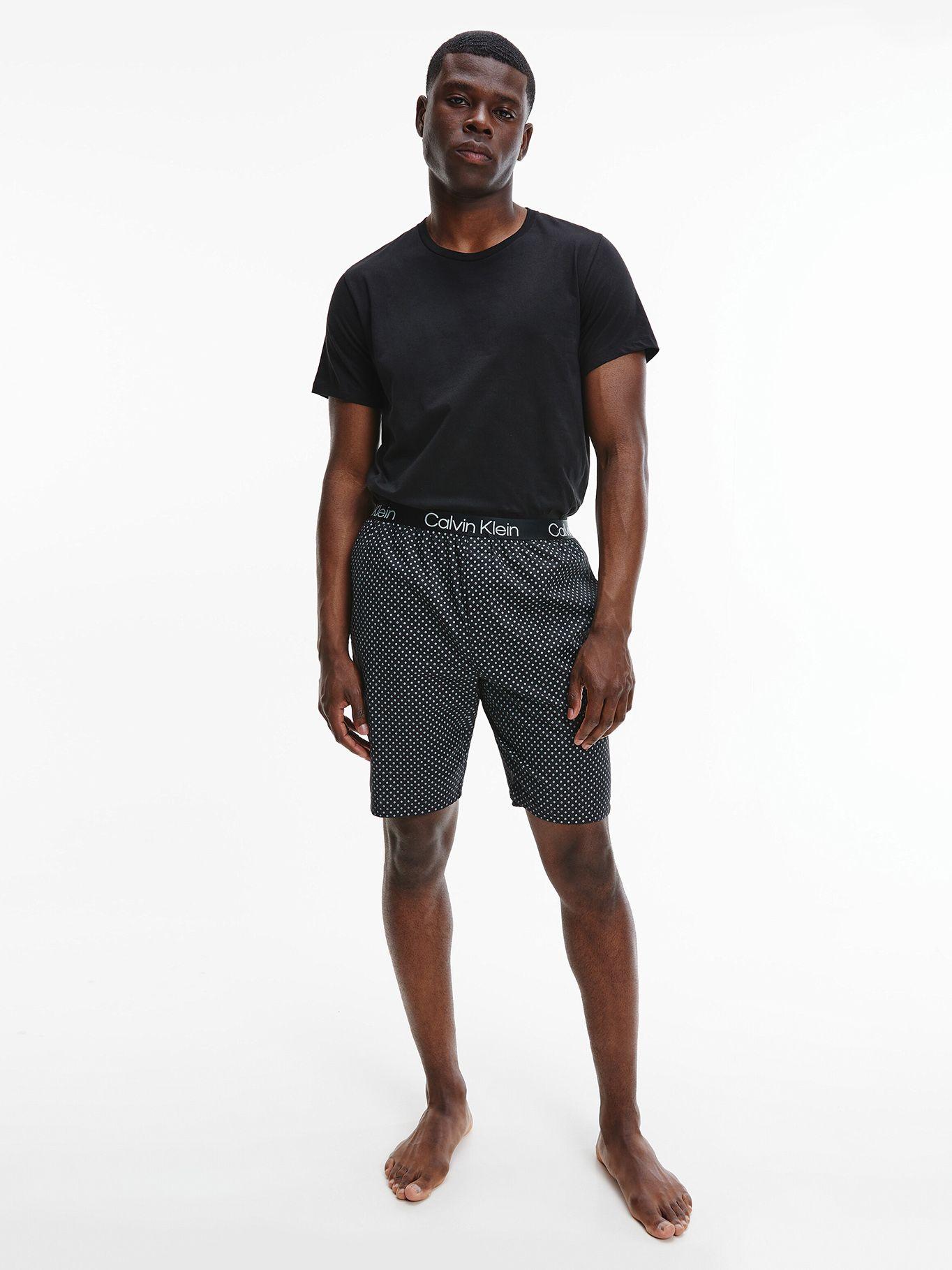 Short Pijama Structure Negro Calvin Klein-4