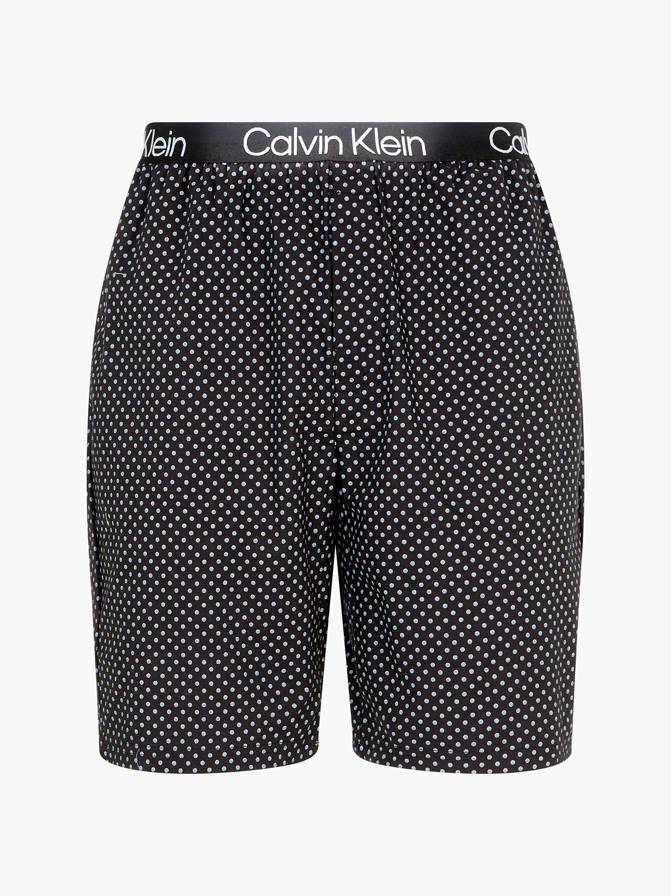 Short Pijama Structure Negro Calvin Klein-0