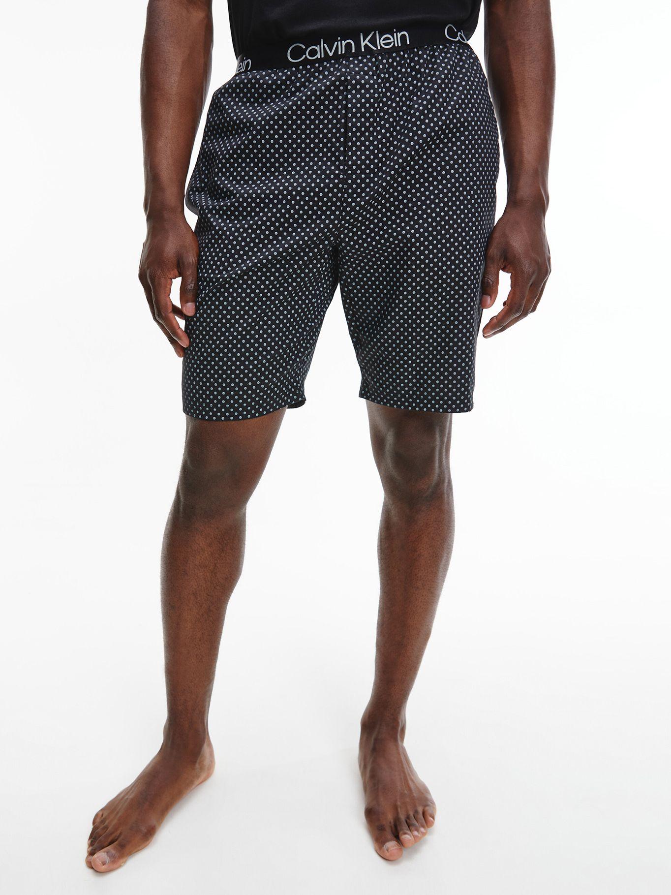 Short Pijama Structure Negro Calvin Klein-1